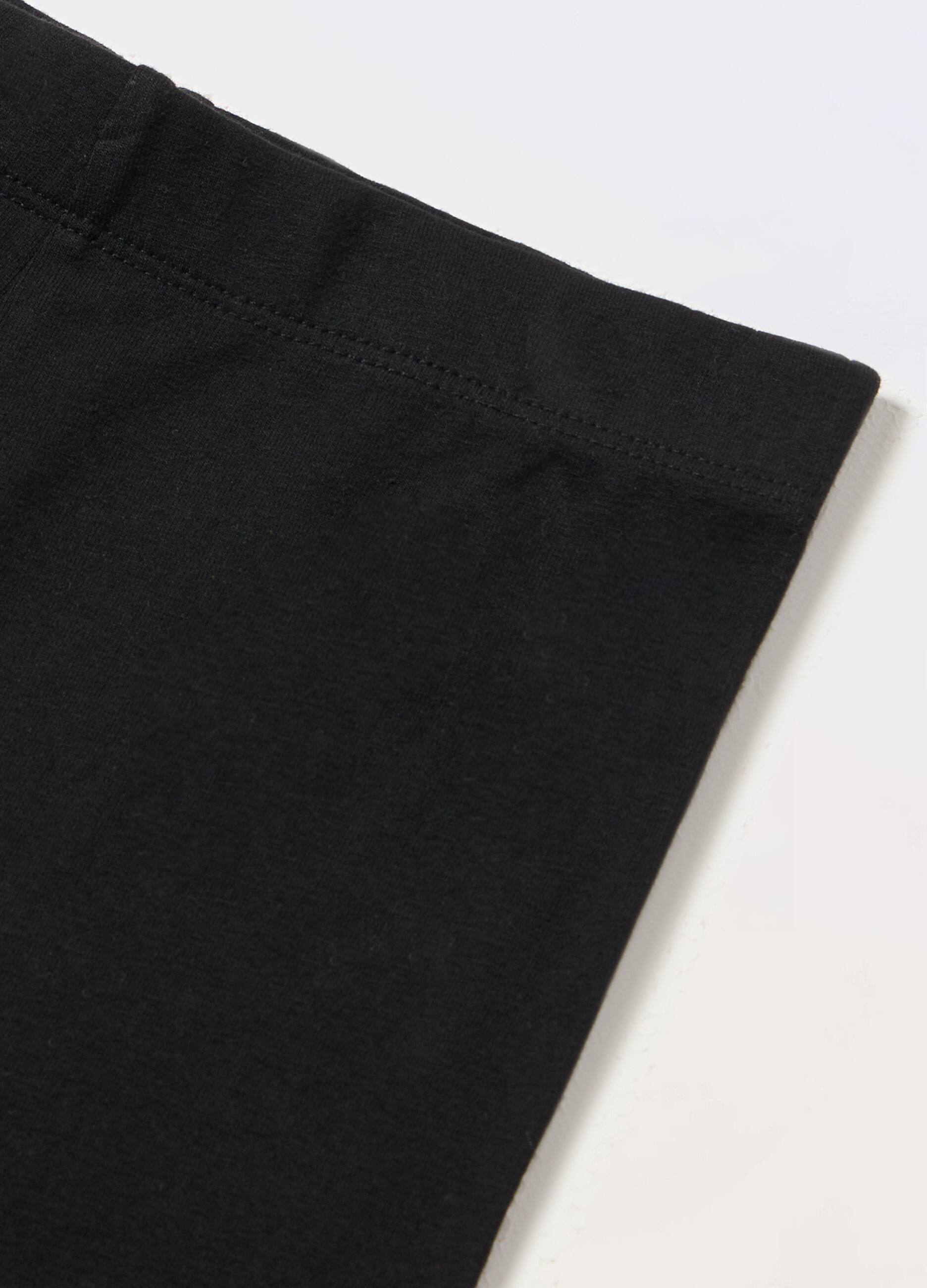 Leggings in jersey di cotone stretch ragazza_1