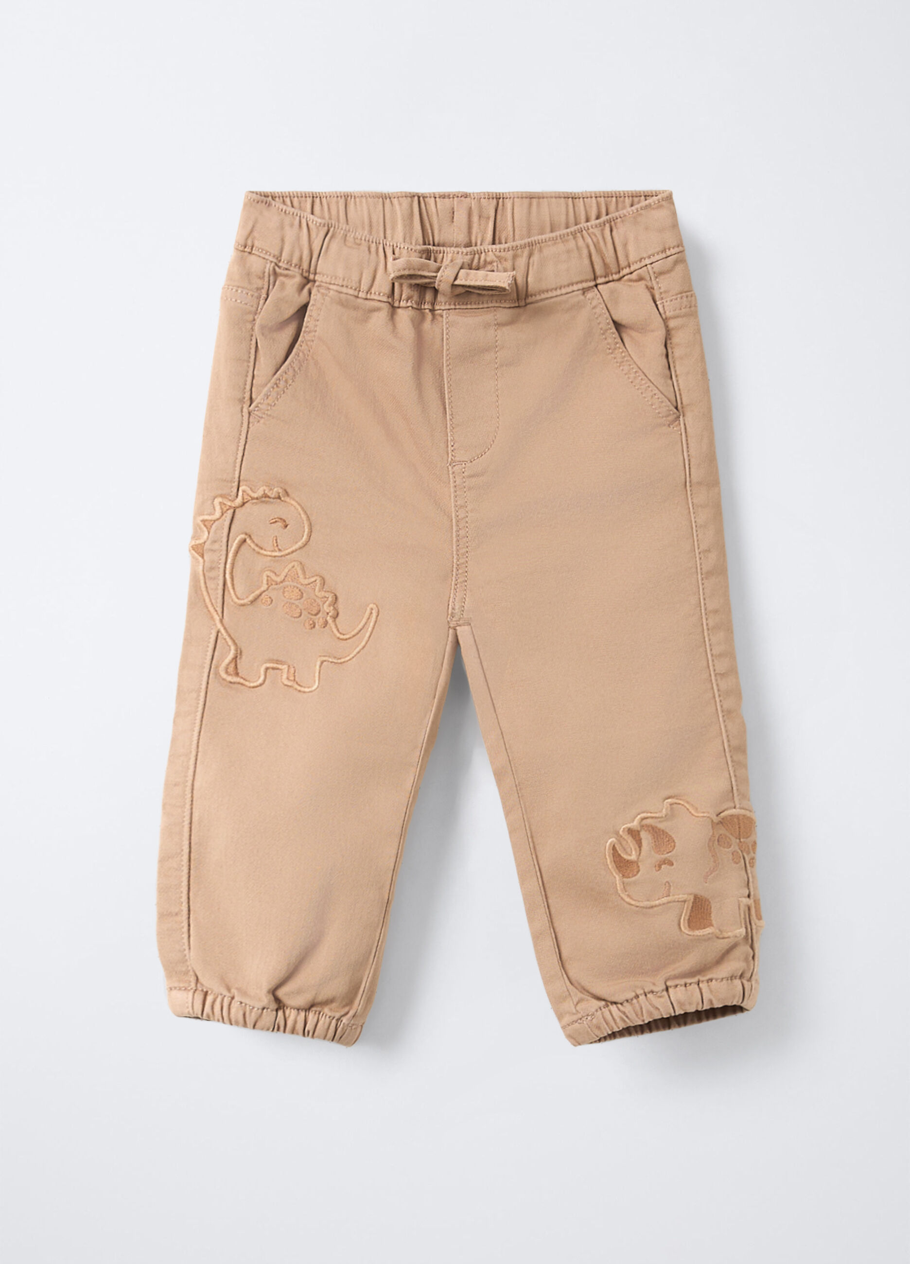 Pantaloni misto cotone Fit Regular bimbo_0