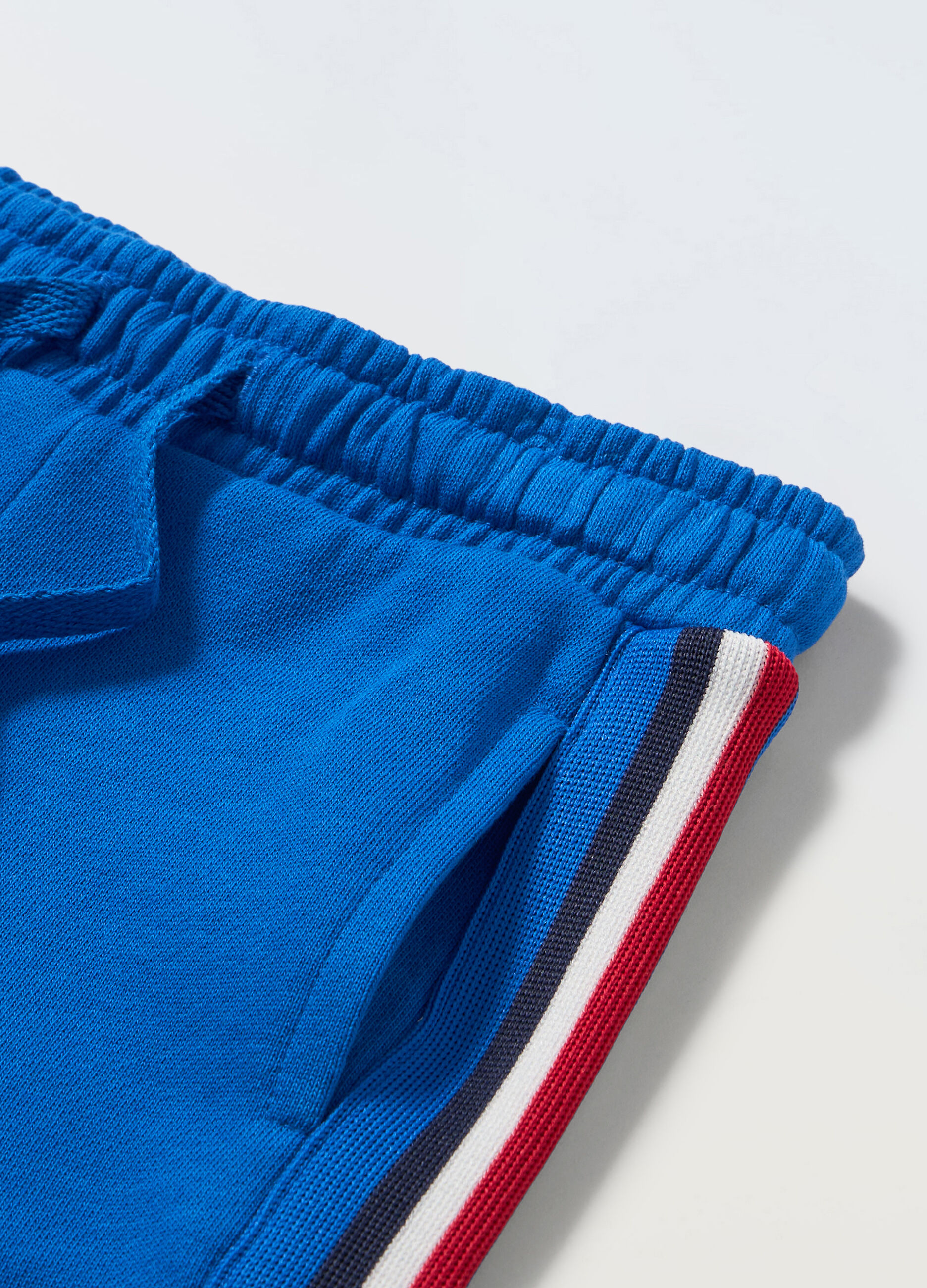 Joggers in french terry di puro cotone neonato_1