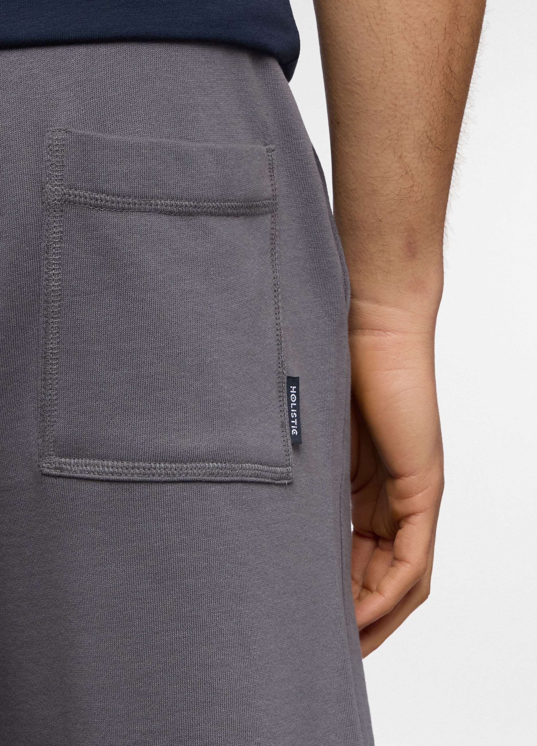 Pantaloncini in felpa di cotone uomo_2