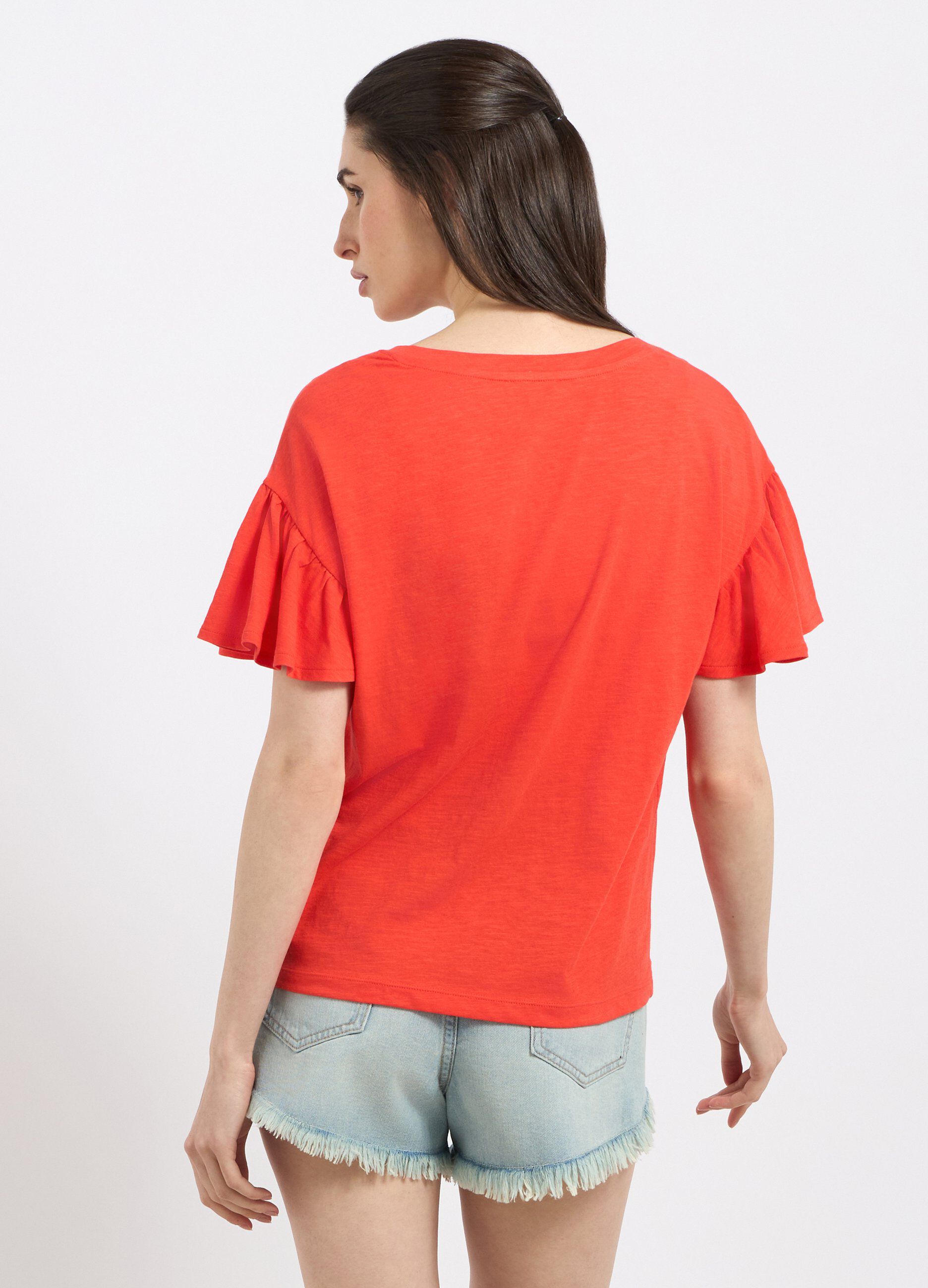 T-shirt in puro cotone donna_1