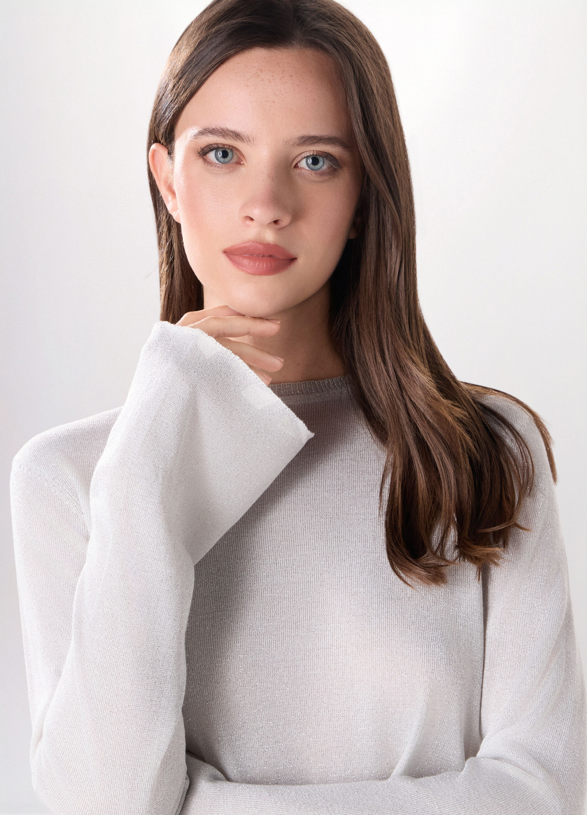 Pullover misto viscosa donna_2