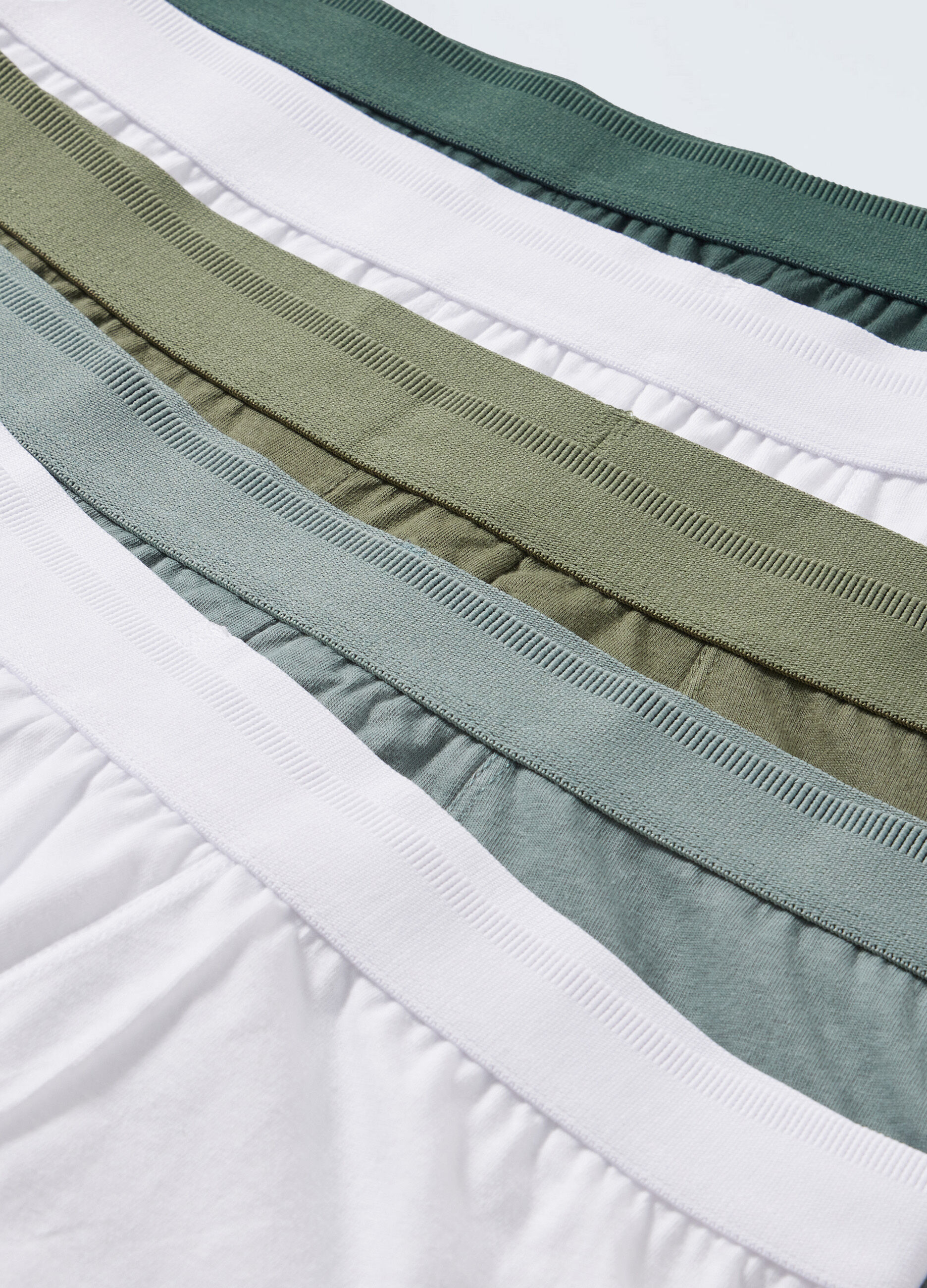 5 pack boxer in puro cotone con elastico uomo_2