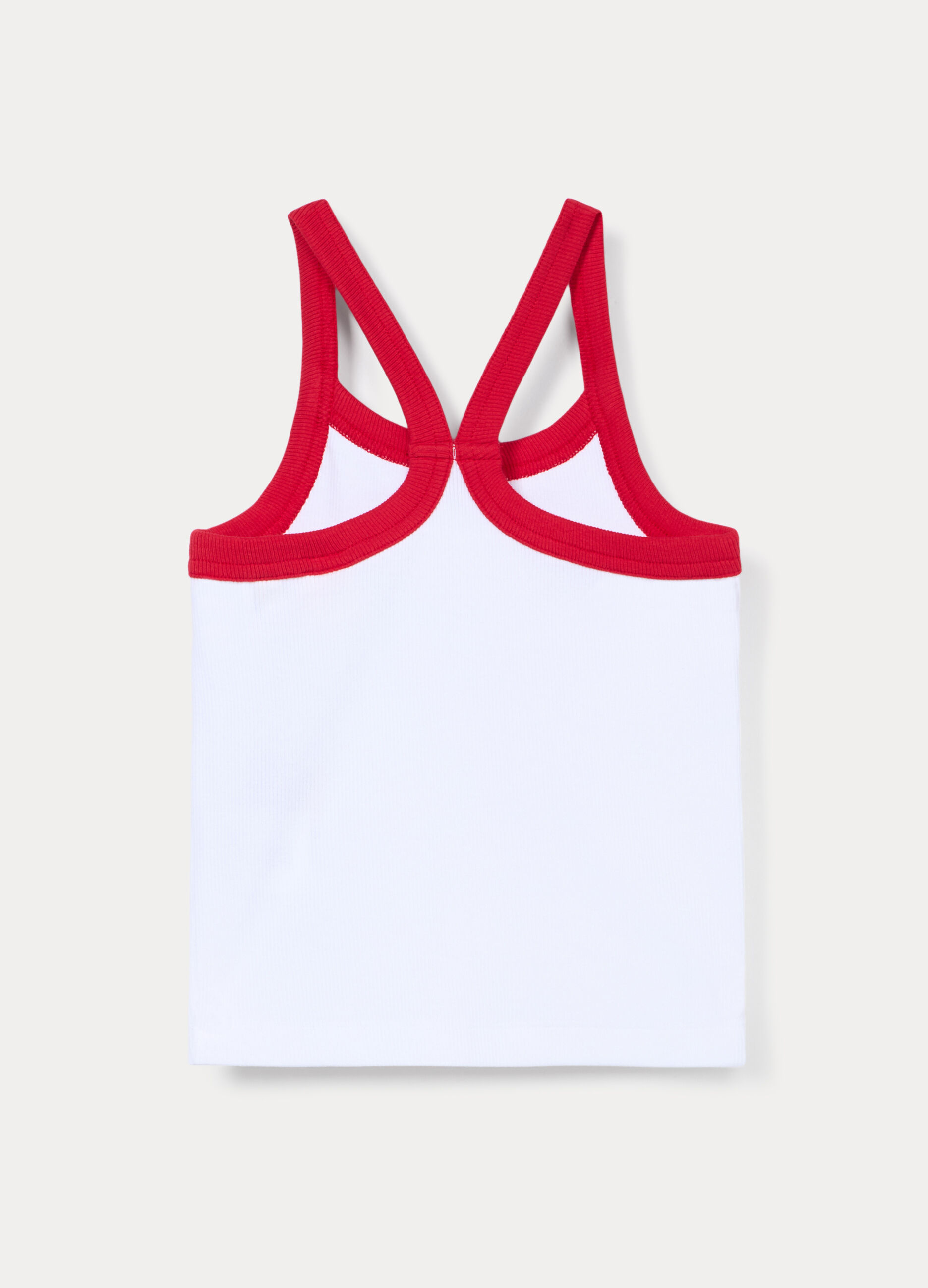 Canotta Disney in costina di cotone stretch bambina_1