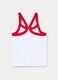 Canotta Disney in costina di cotone stretch bambina_1