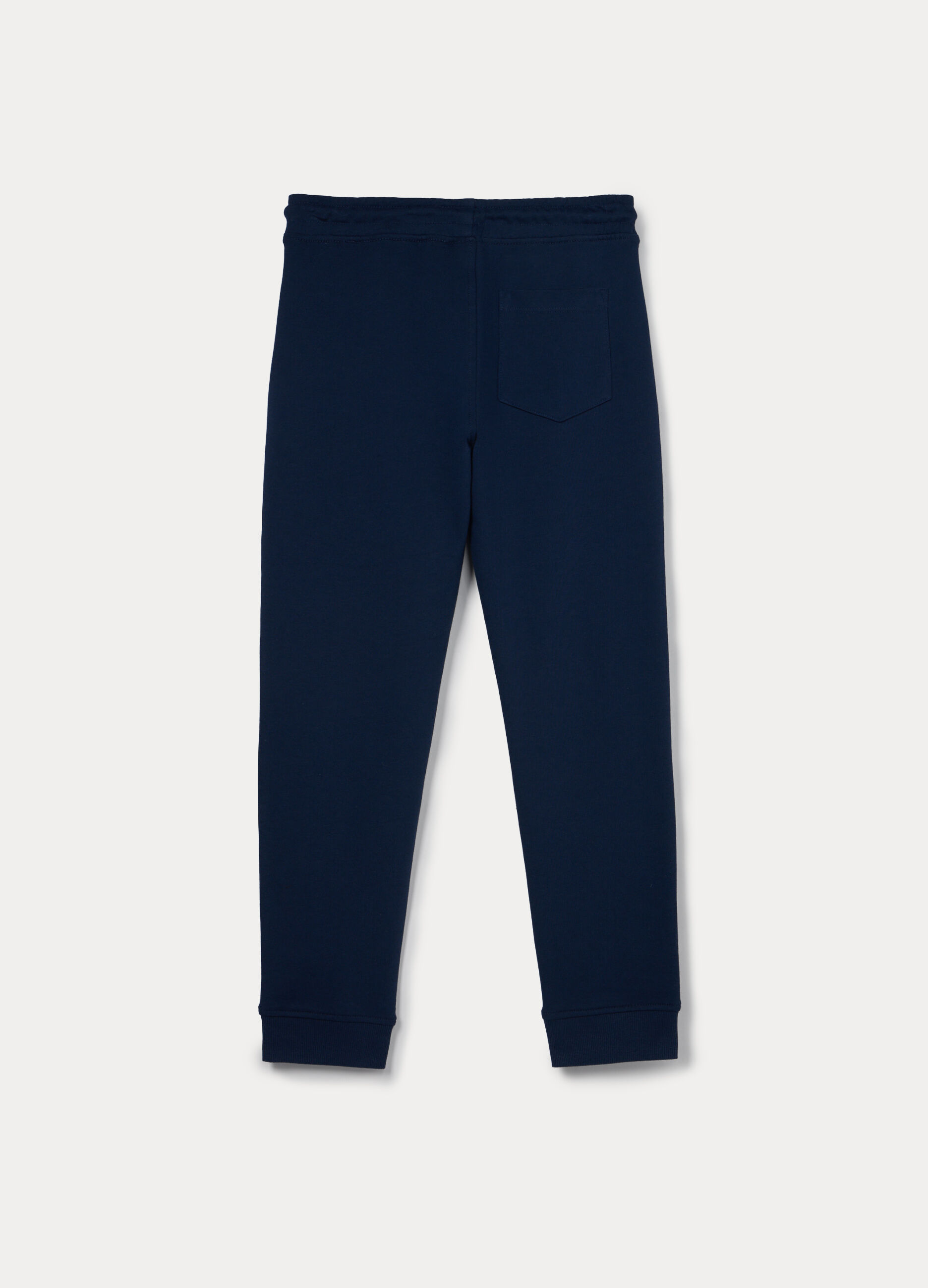 Jogger in french terry di puro cotone ragazzo_1