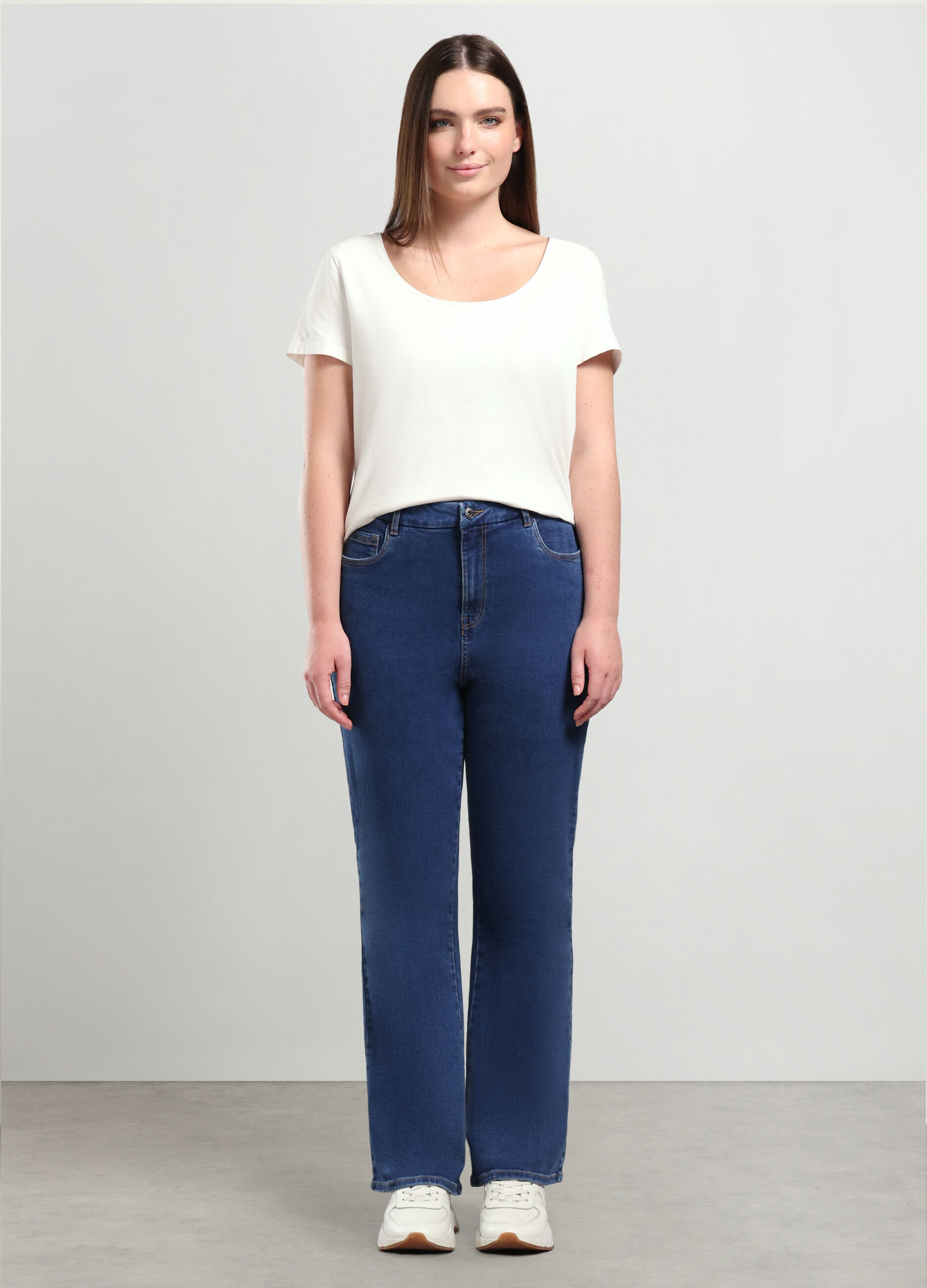 Jeans boyfriend per donne curvy new arrivals