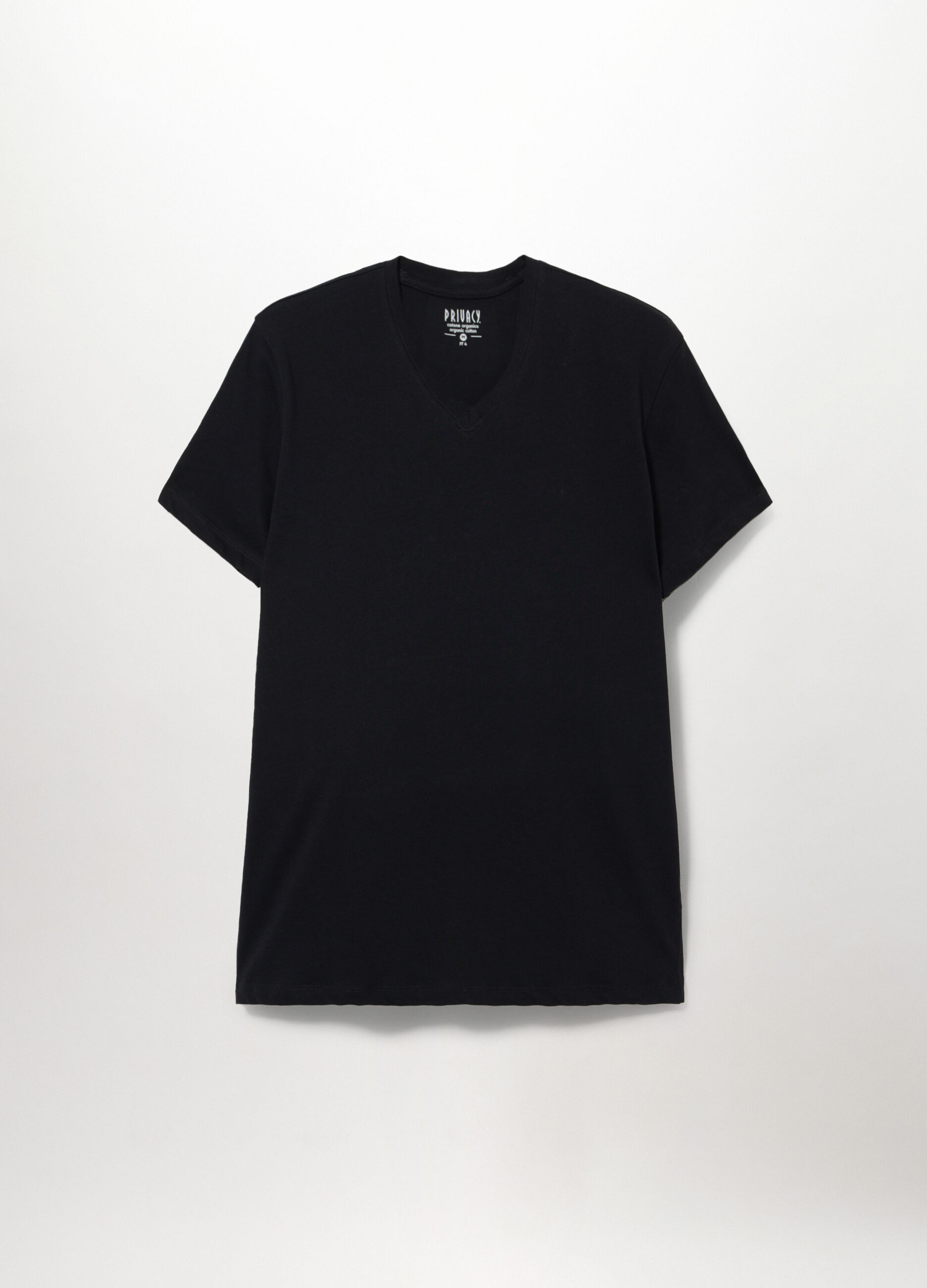 3 pack T-shirt collo a V in cotone uomo_1
