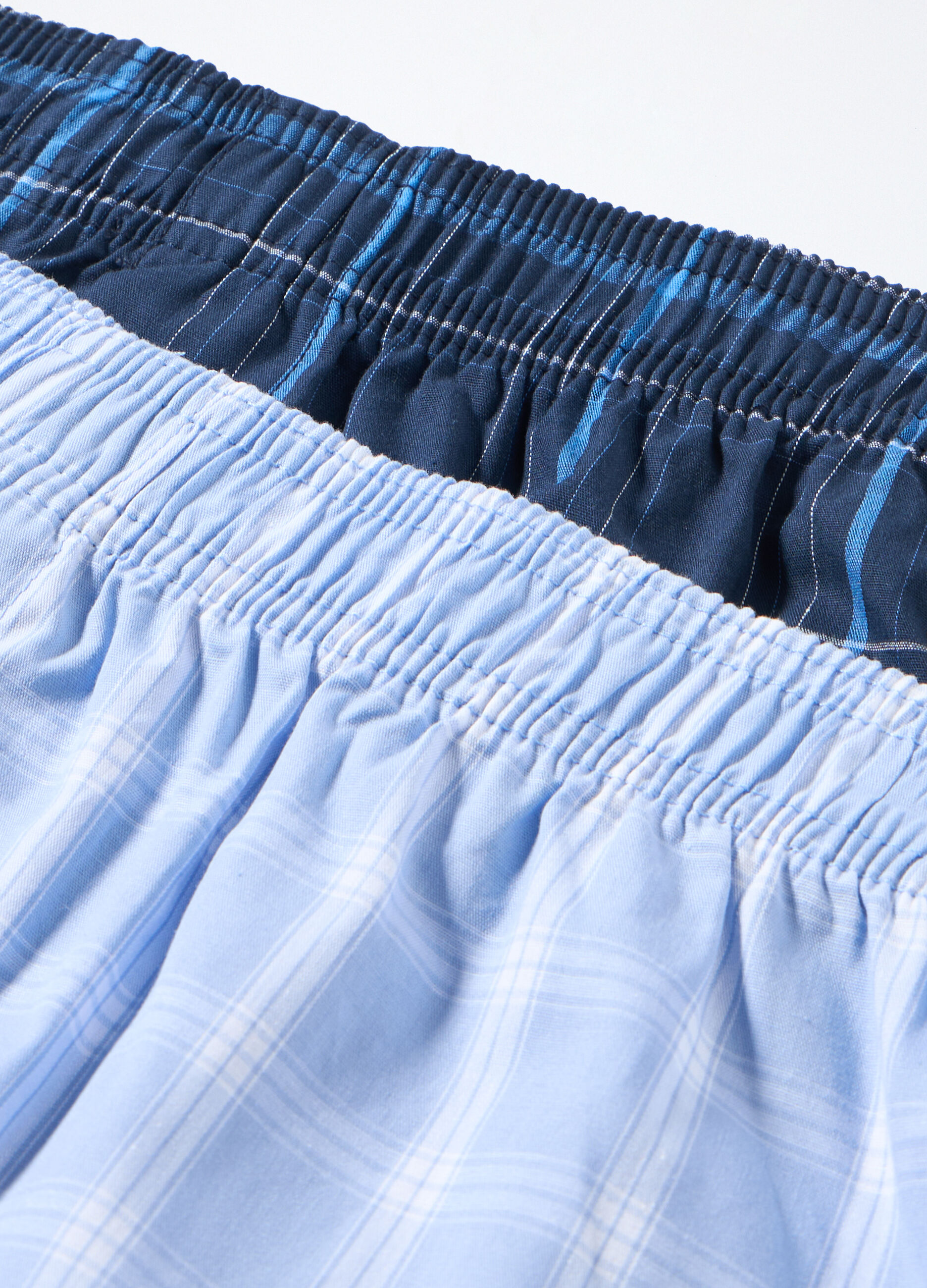 2 pack boxer in puro cotone a quadri uomo_2
