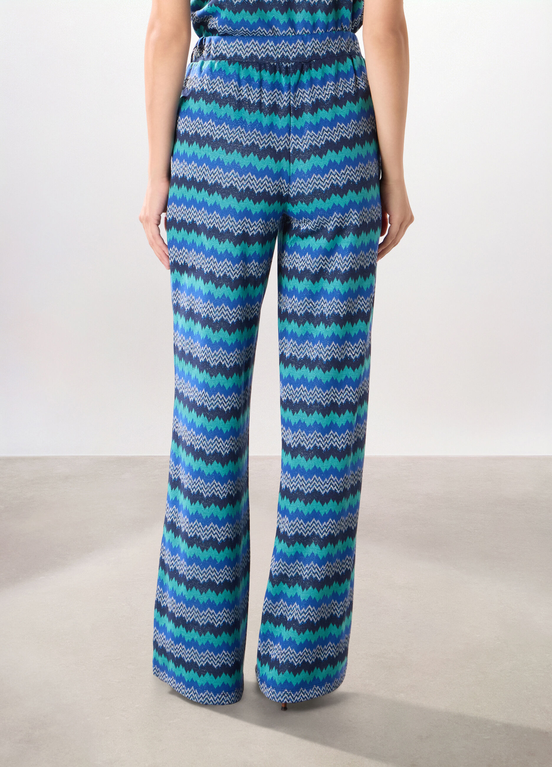 Pantaloni multicolor donna_1