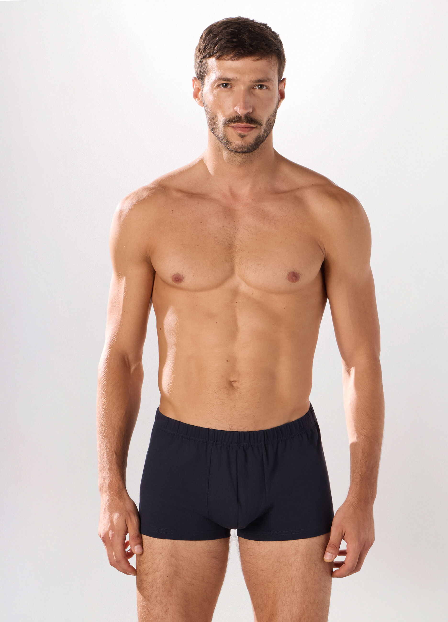Boxer in jersey di cotone uomo_0