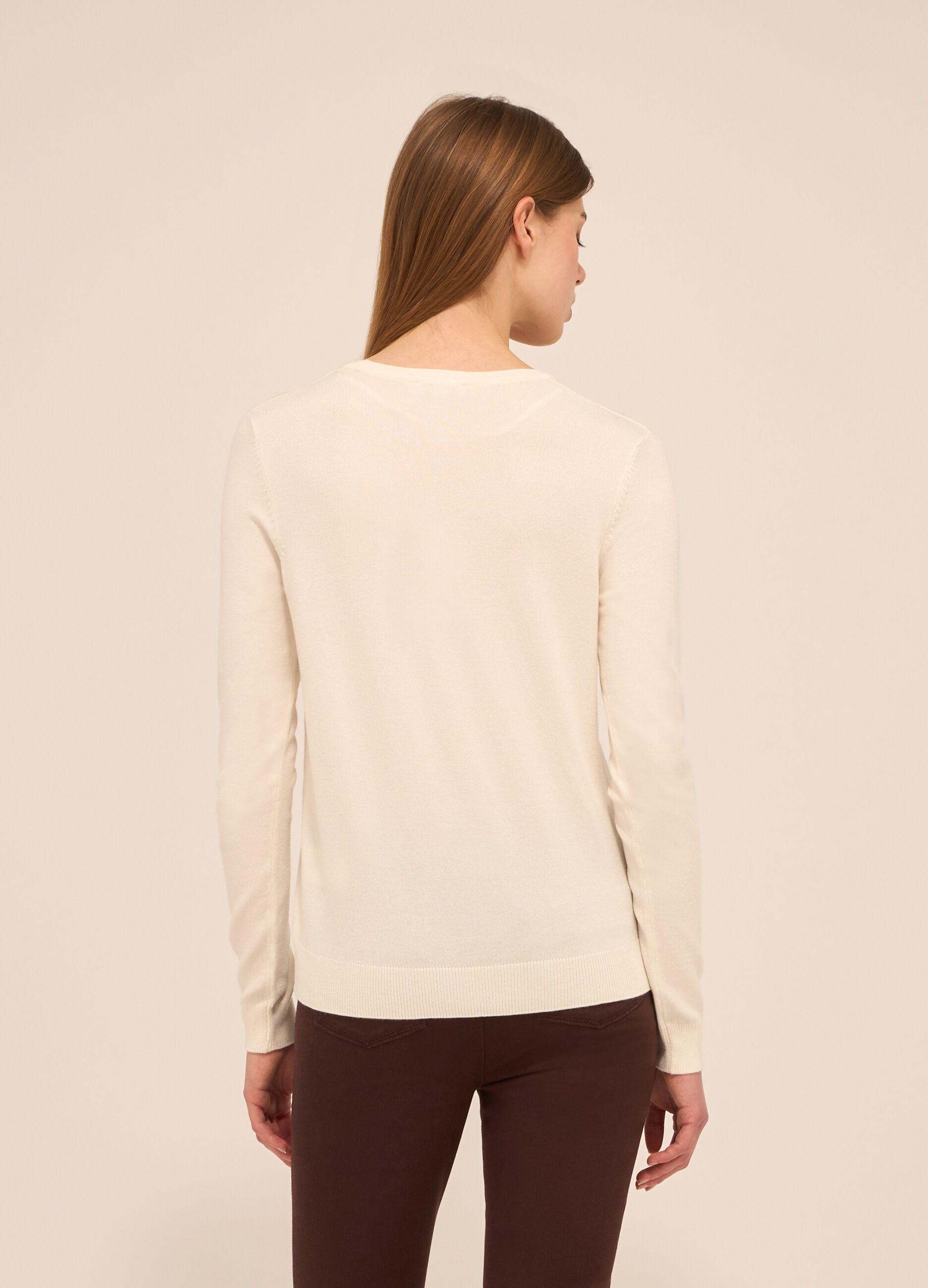 Tricot in misto viscosa donna_1