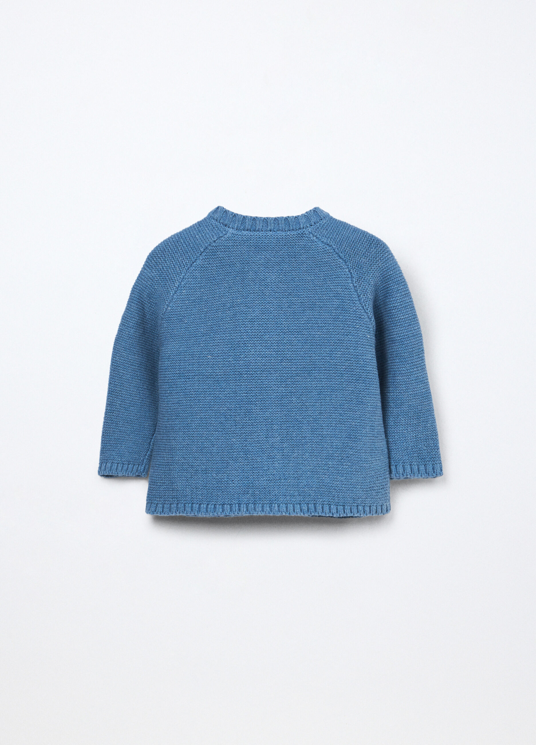 Cardigan tricot misto cotone neonato_1