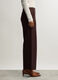 Pantaloni Wide Leg in Punto Milano stretch donna_1