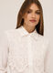 Camicia in puro cotone con pizzo donna_2