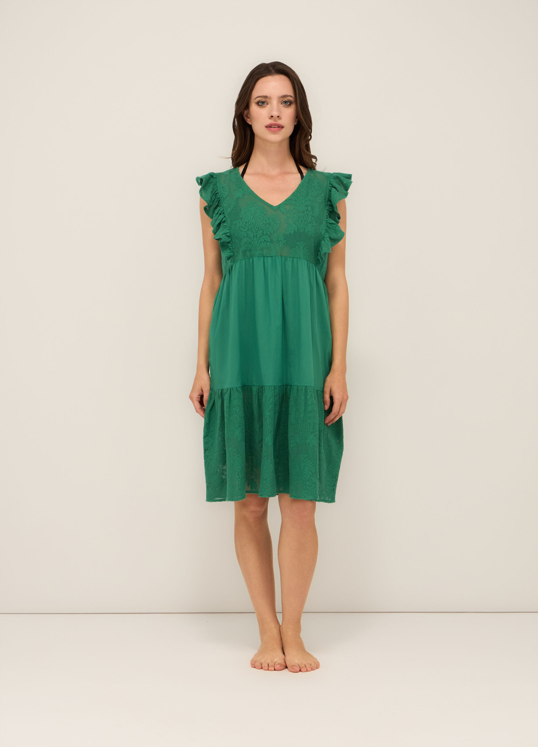 Copricostume misto cotone donna_0