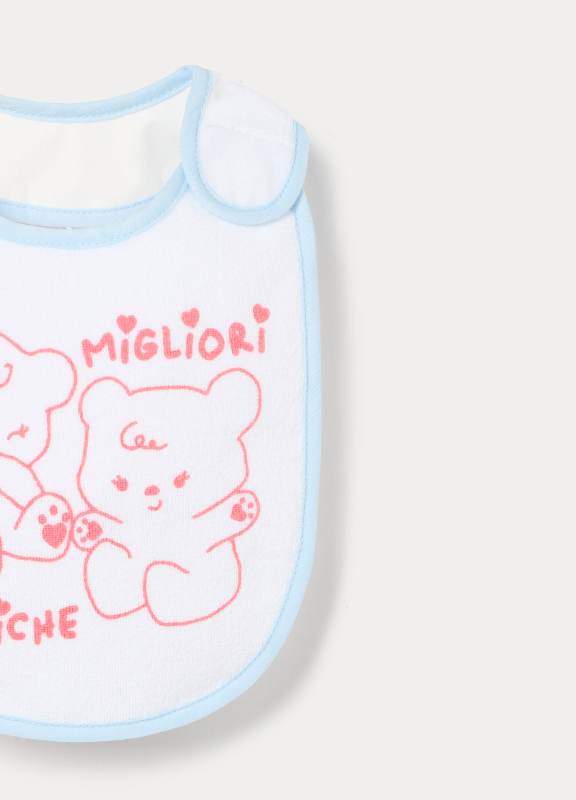 Pack 3 bavaglini in spugna misto cotone neonata_3