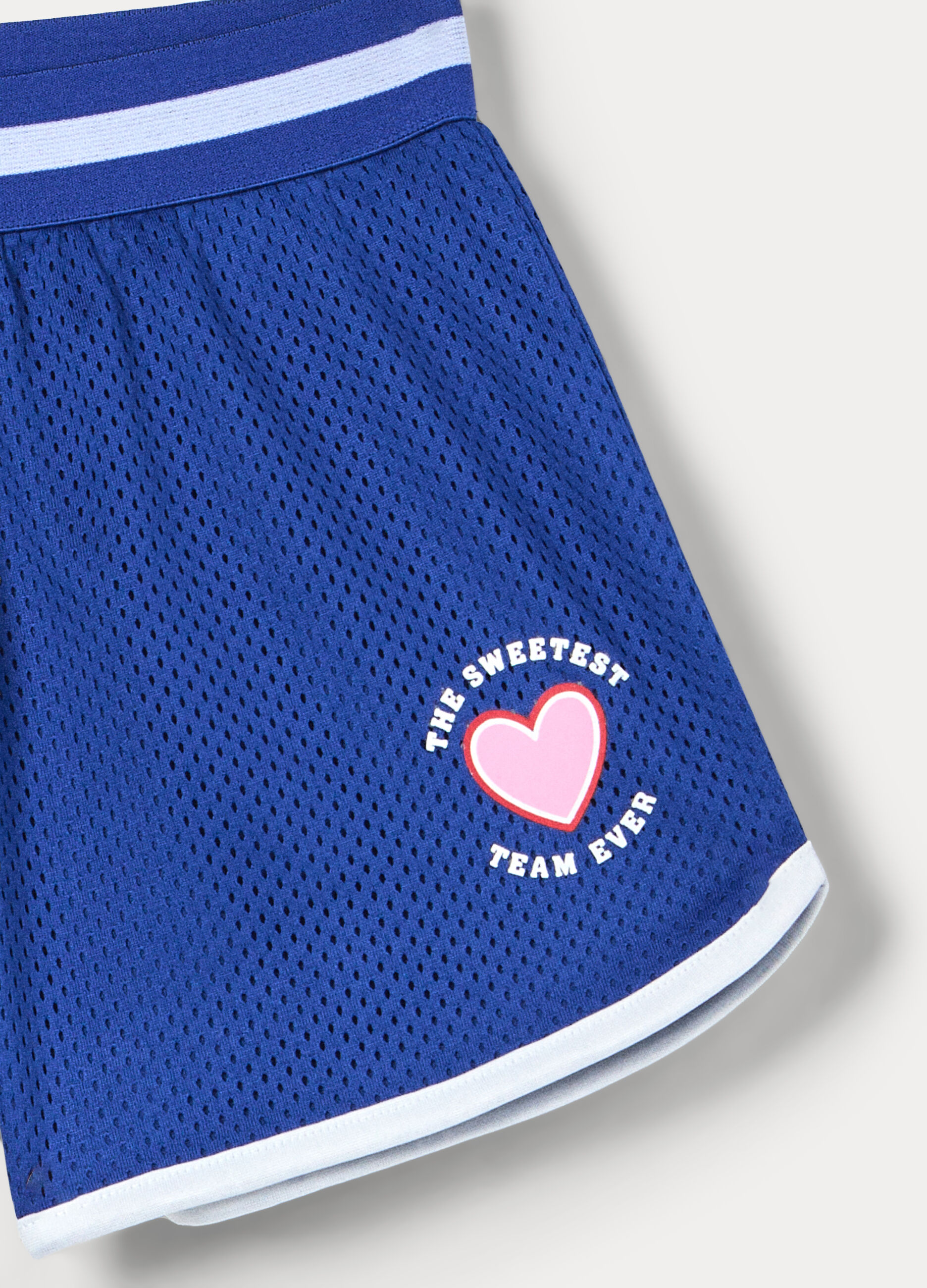 Shorts in mesh bambina_2