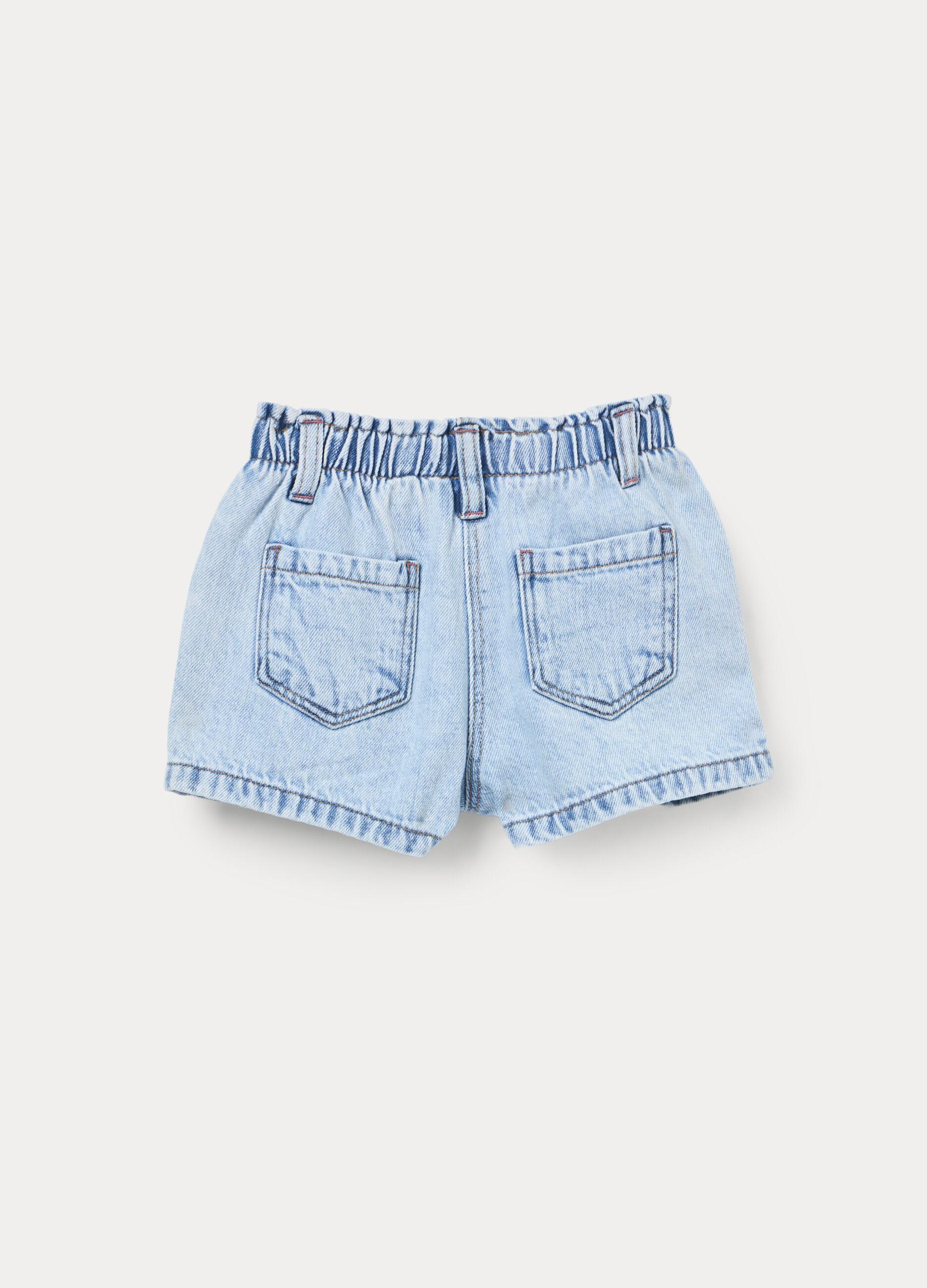 Shorts in denim misto cotone _1