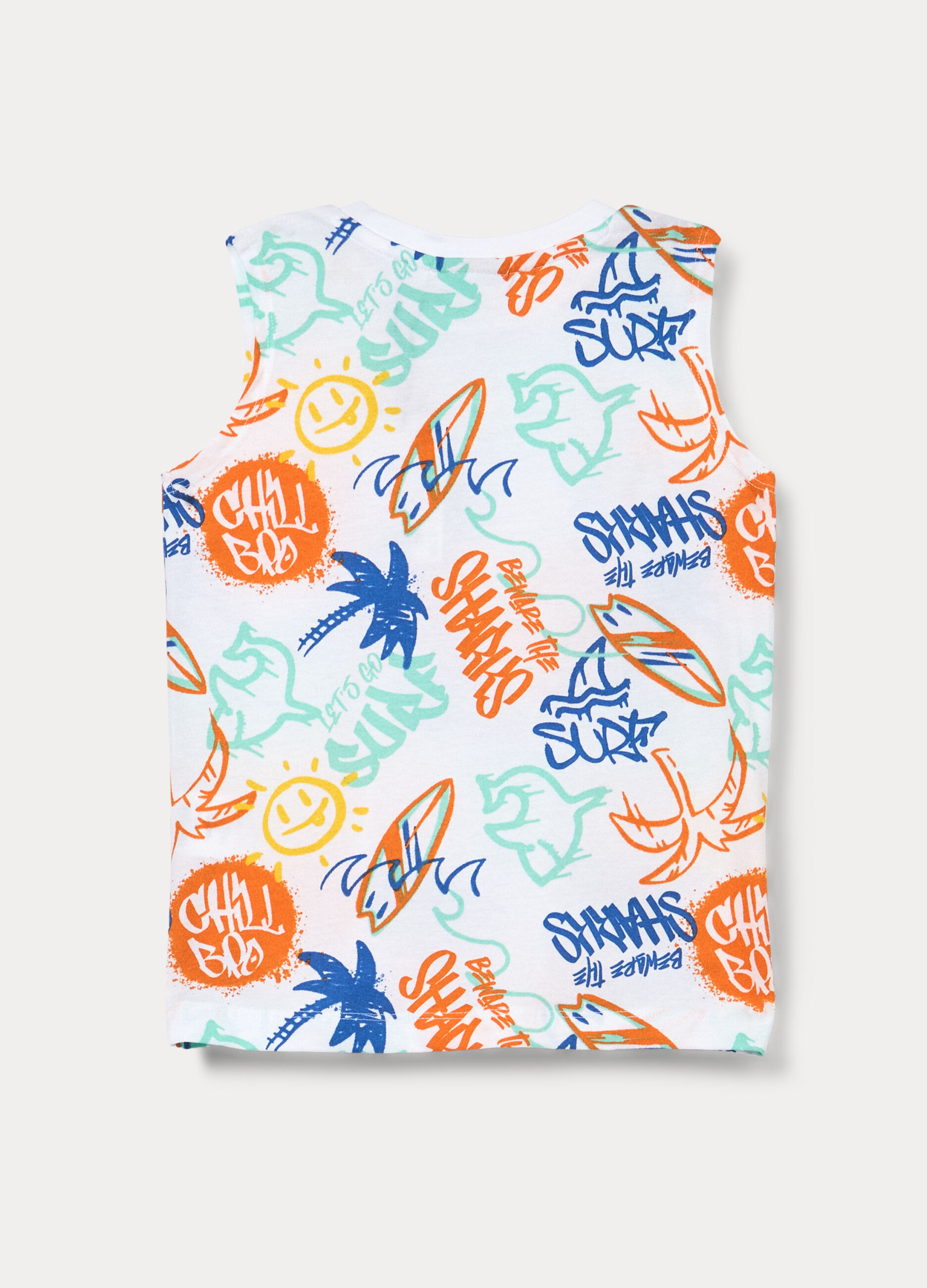 Canotta in jersey di puro cotone bambino_1