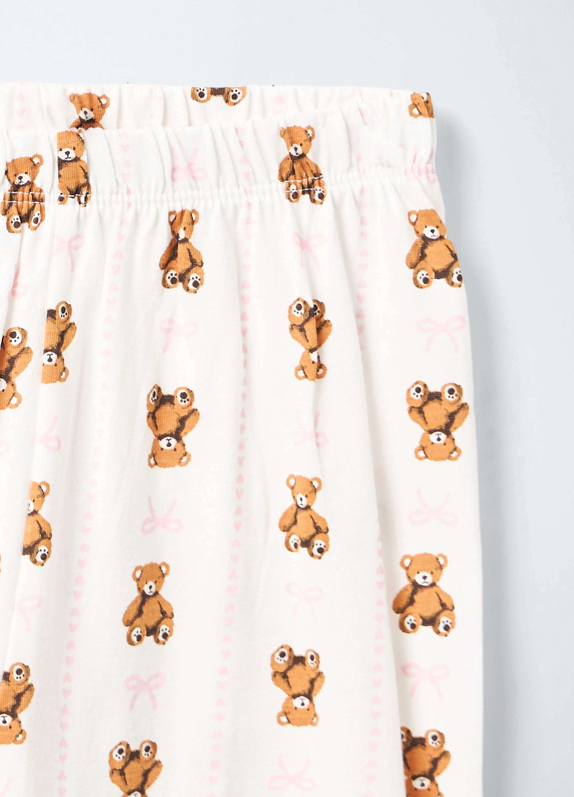 Pigiama lungo in jersey di puro cotone bambina_3