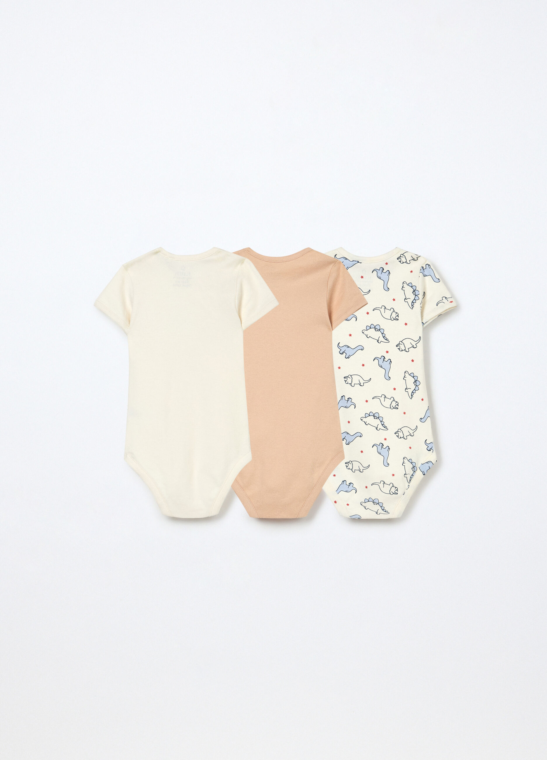 Pack 3 body in interlock di puro cotone neonato_1