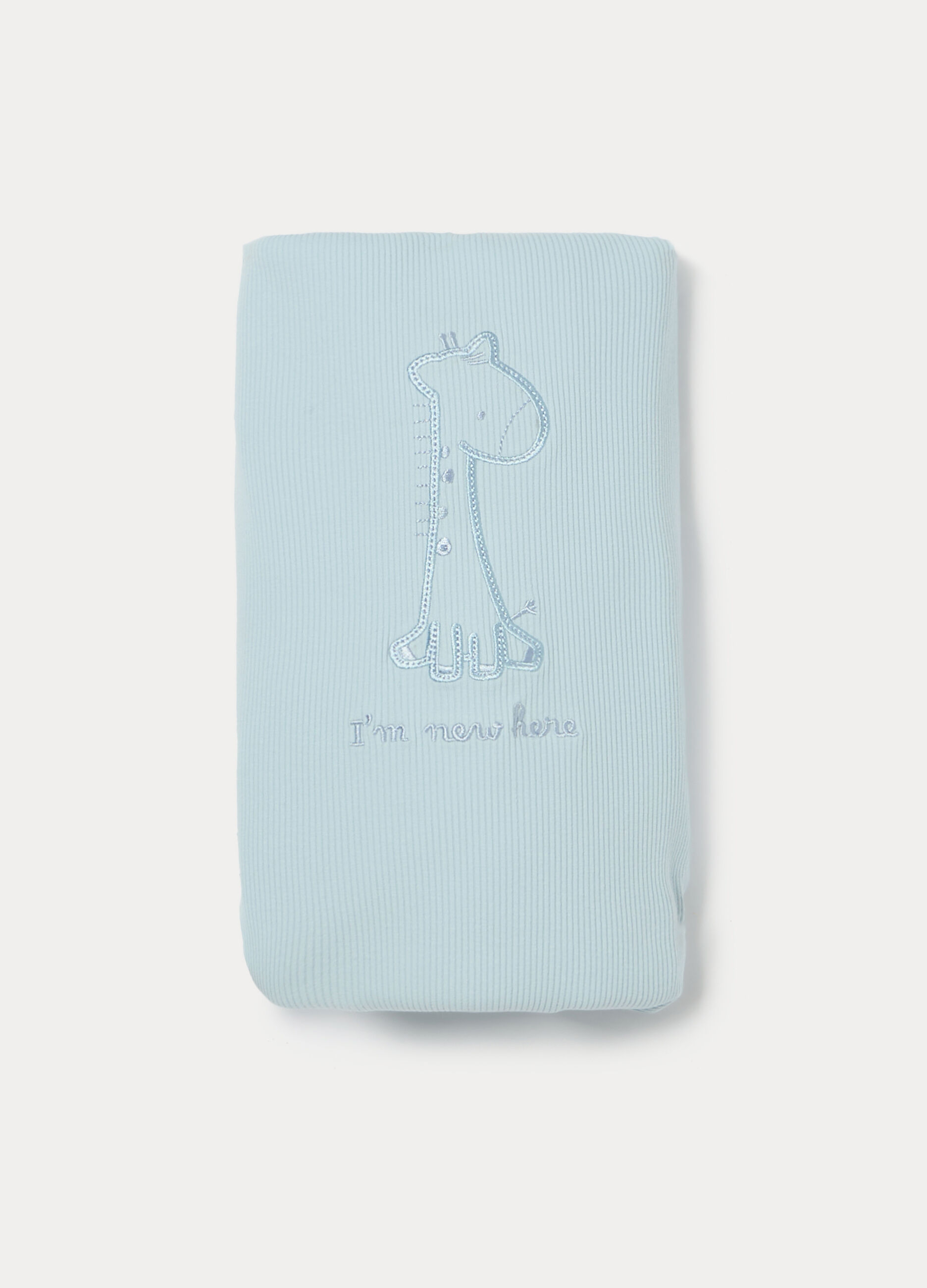 Copertina in cotone misto viscosa di bamboo neonato_0