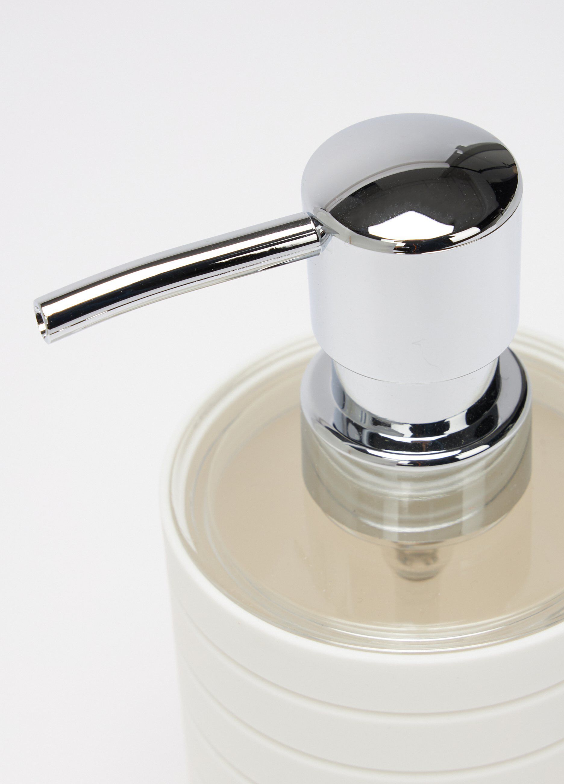 Dispenser sapone a righe in plastica_1
