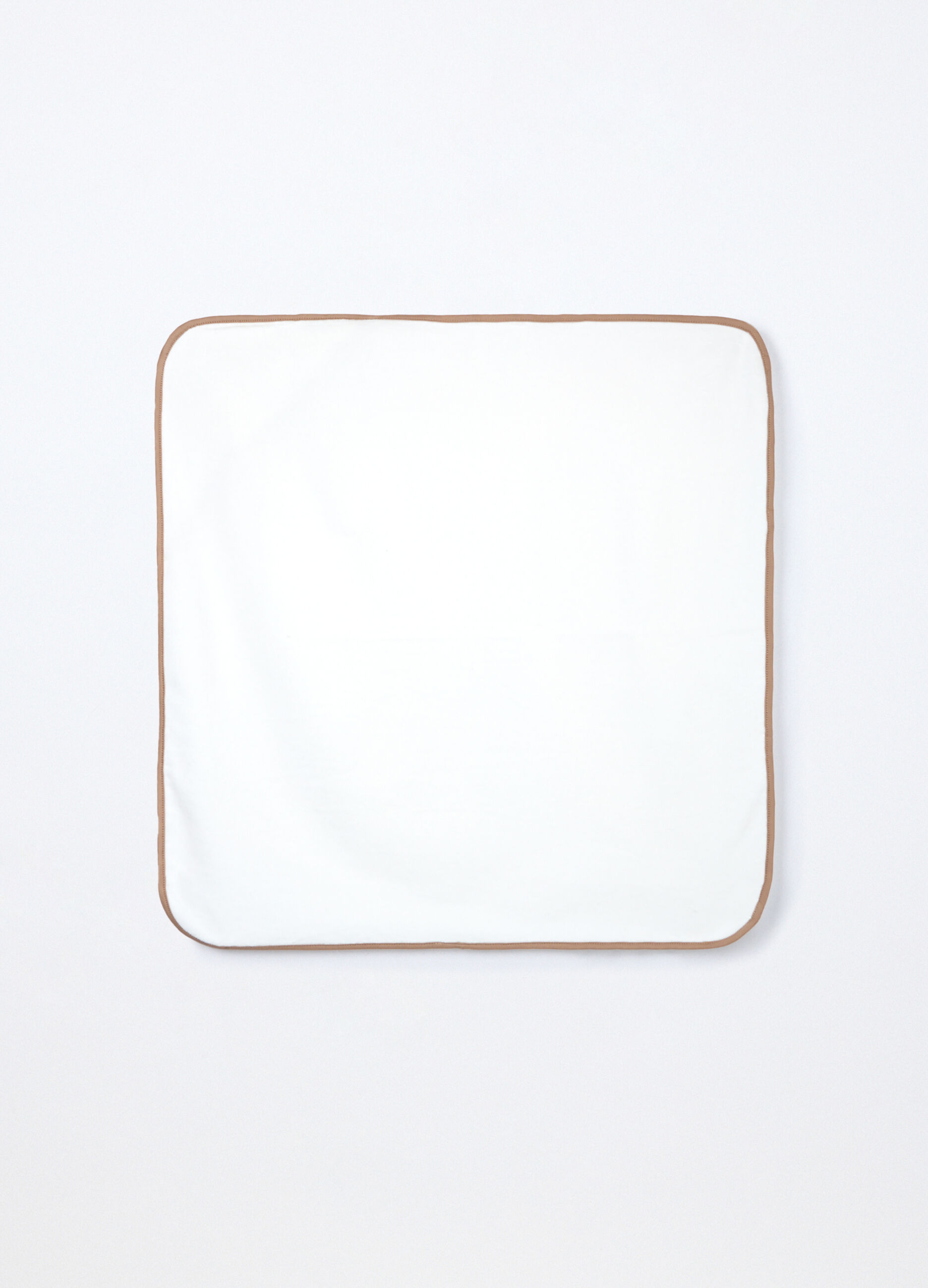 Asciugamano con angolo in spugna di puro cotone neonato_1