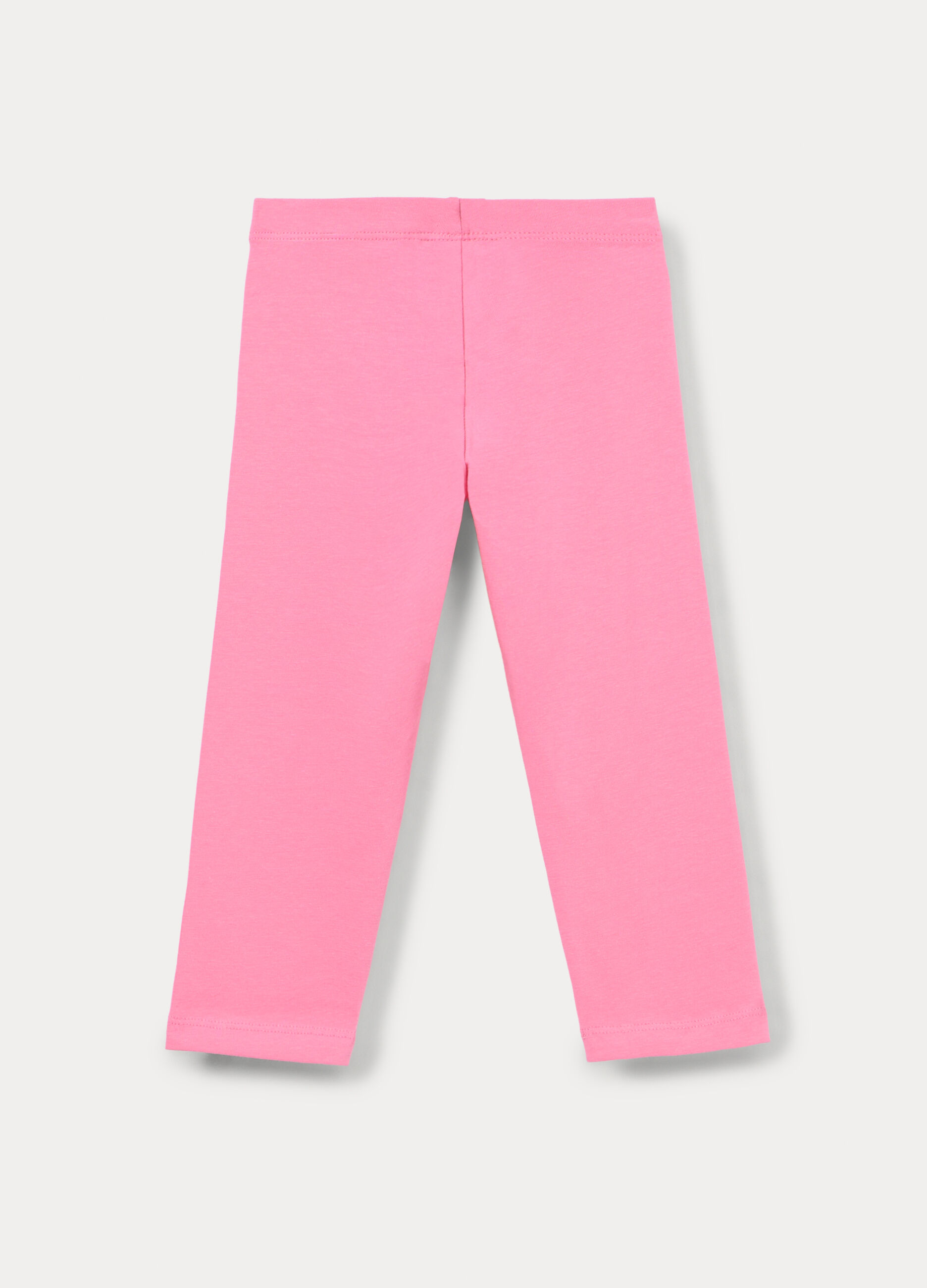 Leggings Capri in jersey di cotone stretch bambina_1