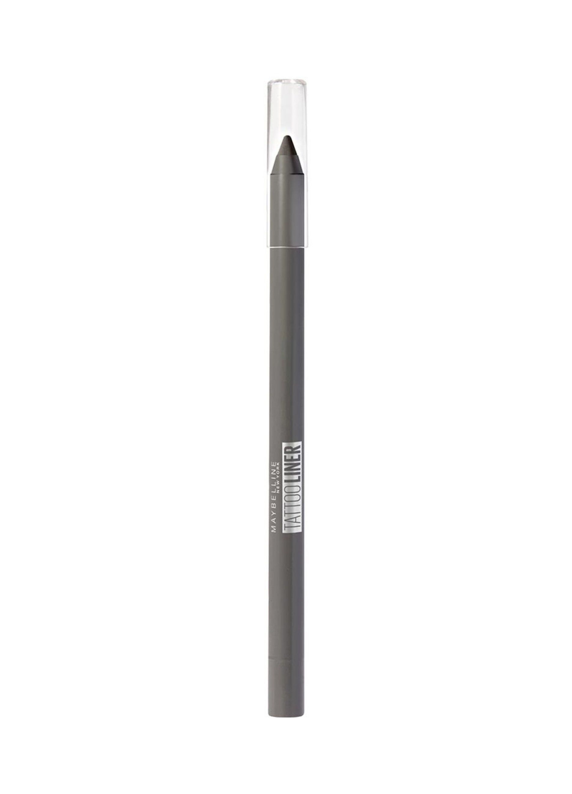 Maybelline New York Tattoo Liner, Matita occhi in gel con effetto tatuaggio, Waterproof e tenuta fino a 36h, 901 Intense Charcoal._0