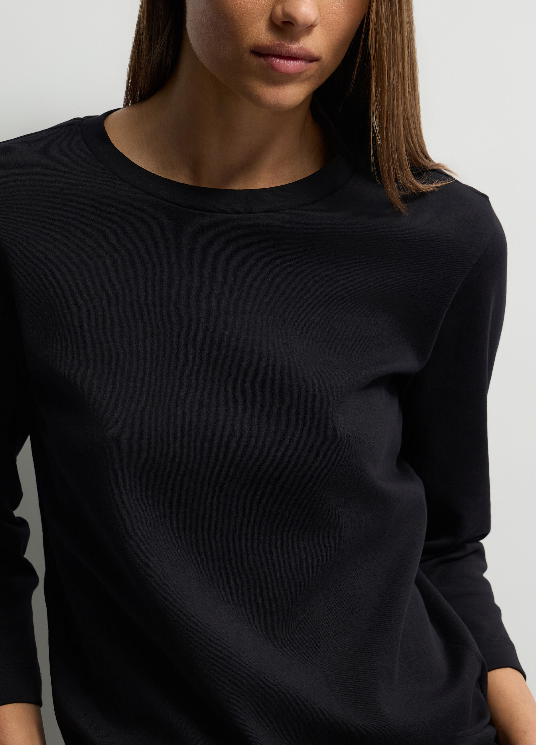 T-shirt girocollo donna_2