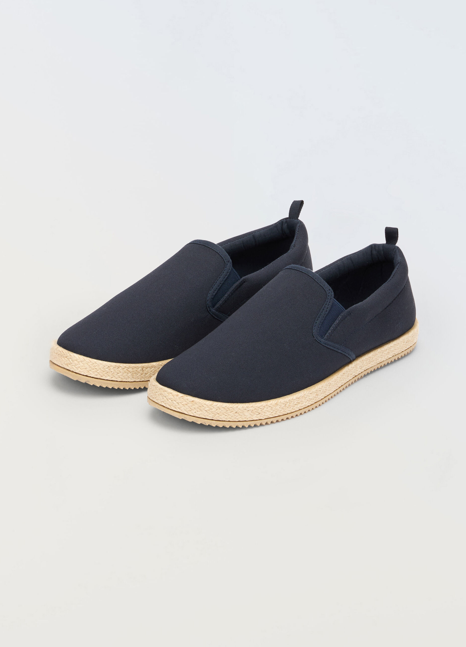 Sneaker slip-on con suola in corda uomo_2