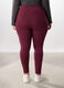 Leggings in jersey di cotone stretch donna curvy_1