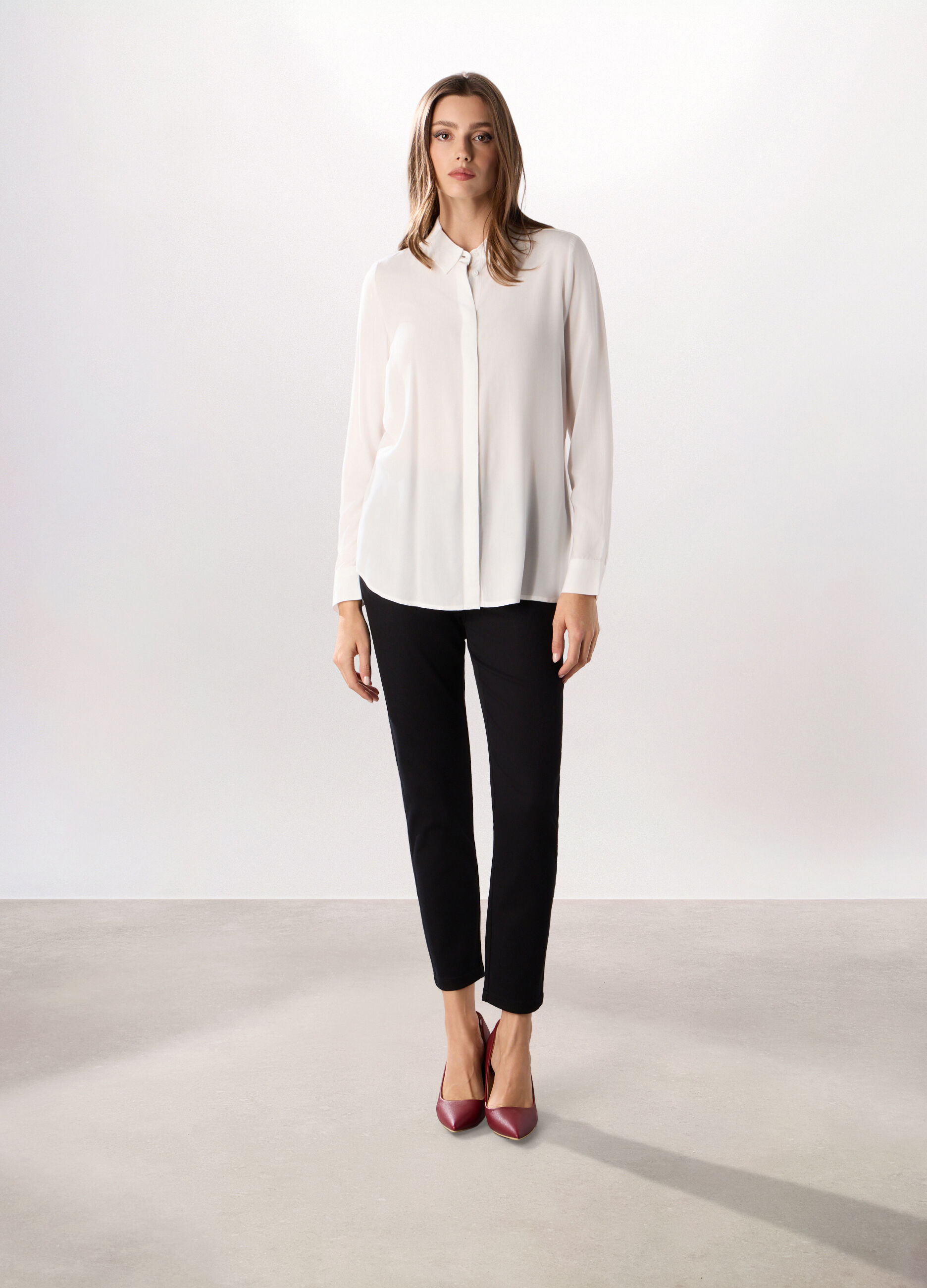 Treggings misto cotone donna_0
