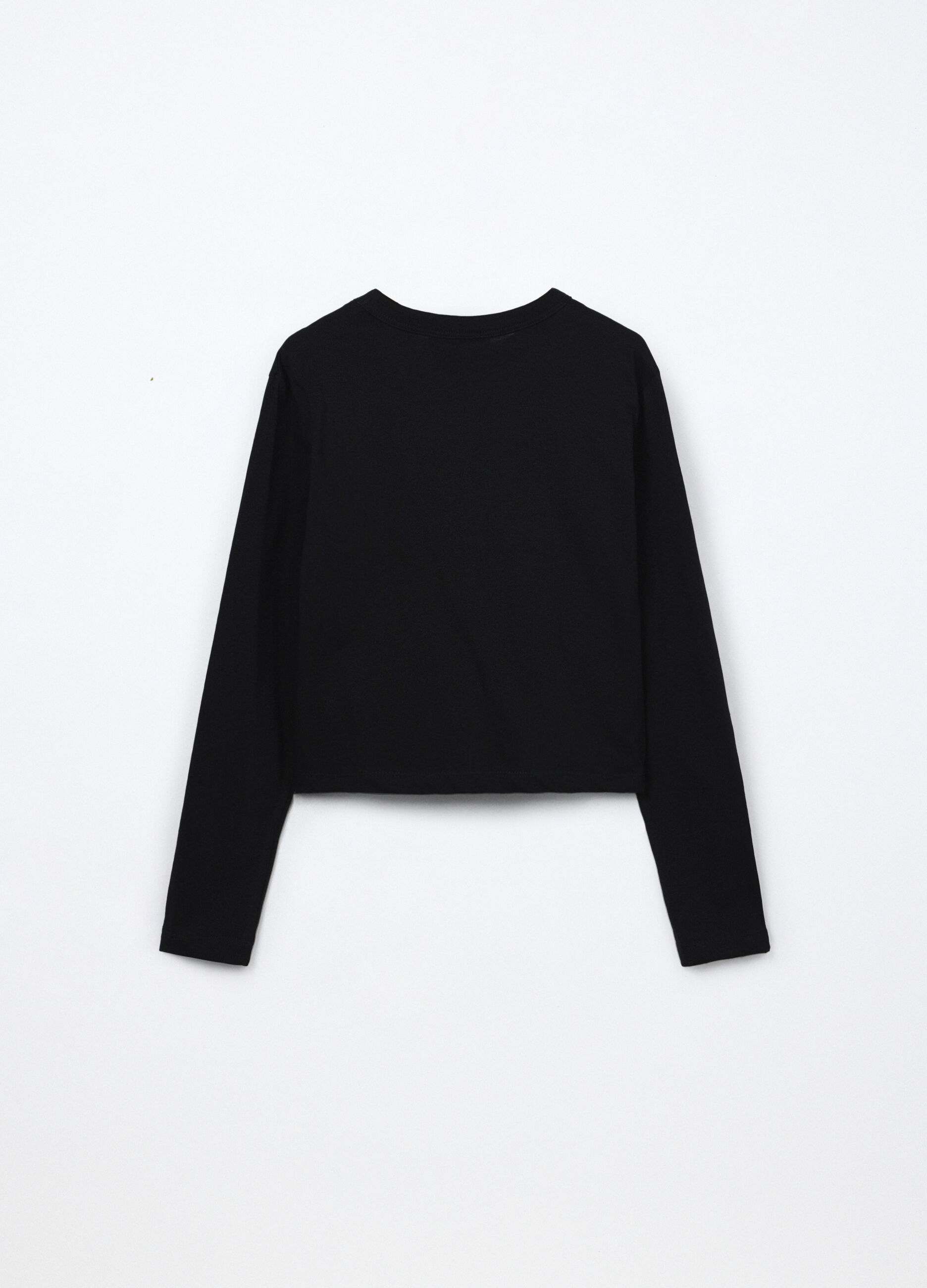 T-shirt in jersey di puro cotone ragazza_1