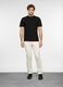 Jeans slim fit in denim di cotone uomo_0