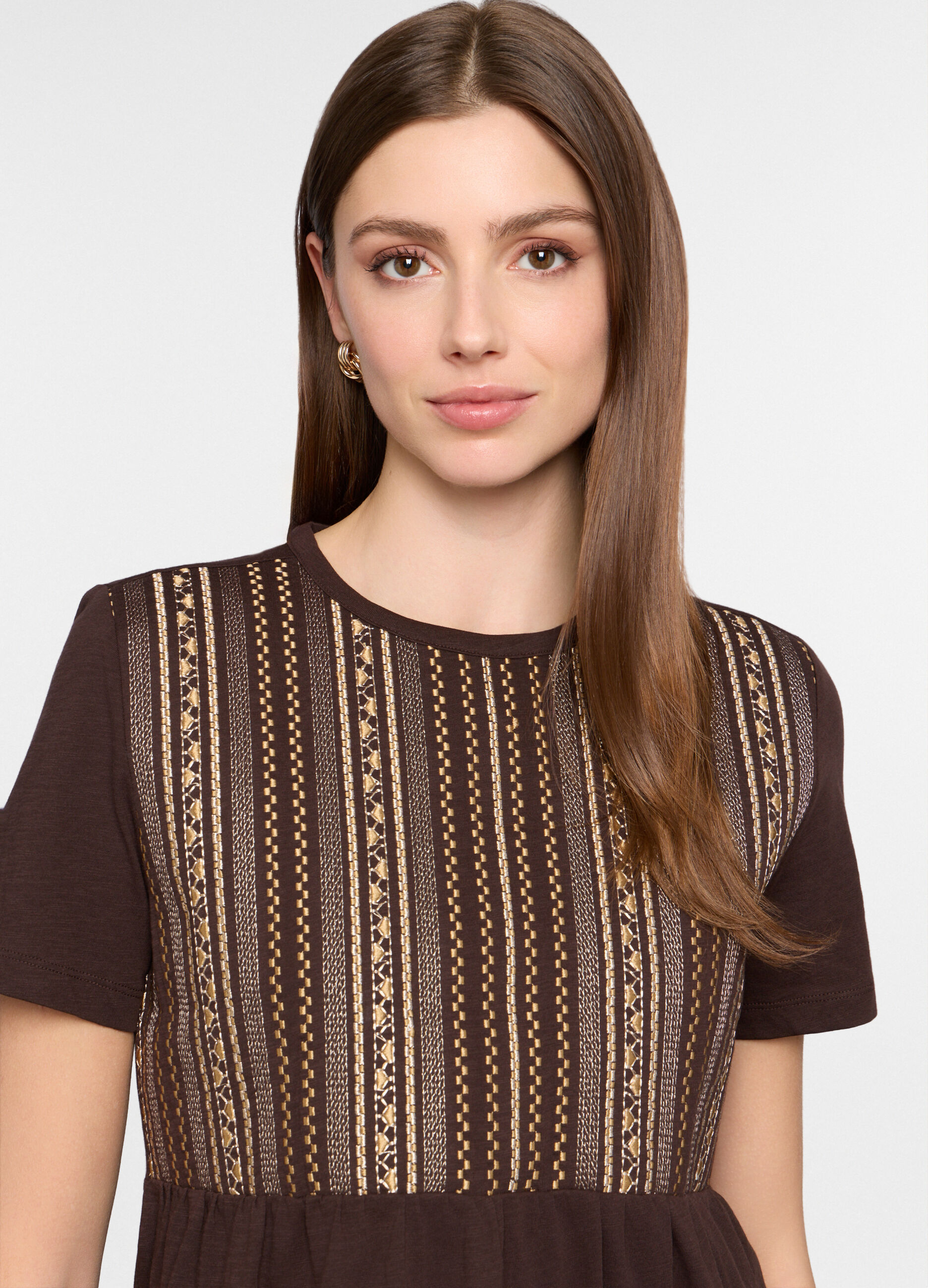 T-shirt girocollo donna_2