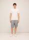 Bermuda cargo regular fit in lino uomo_0