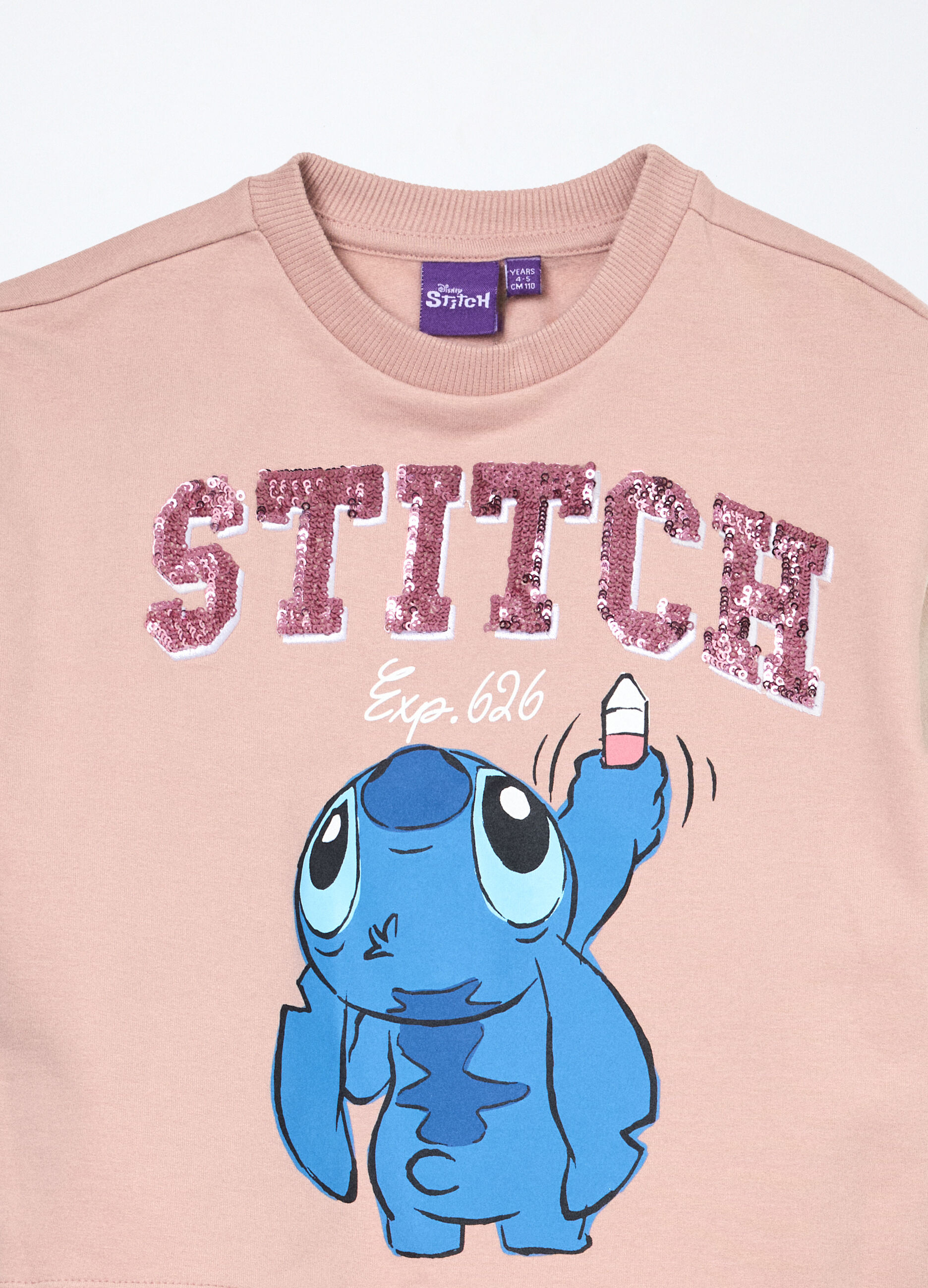 Jogging set in felpa di cotone stretch bambina_2