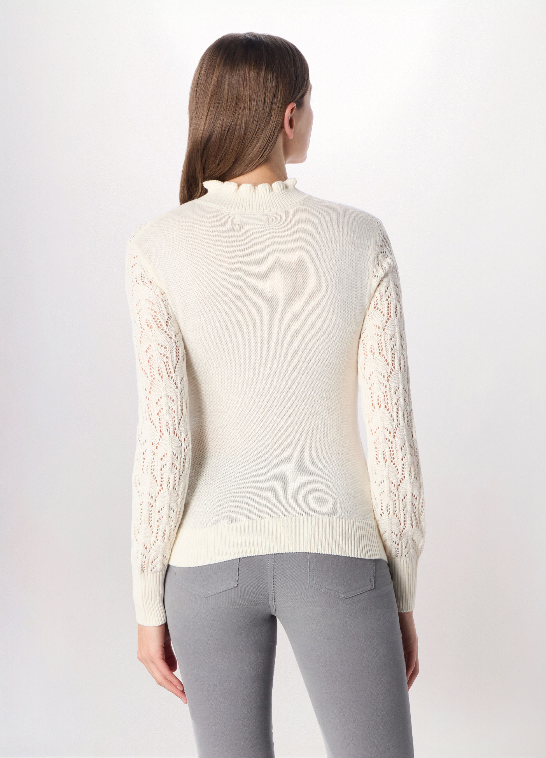 Pullover misto cotone donna_1