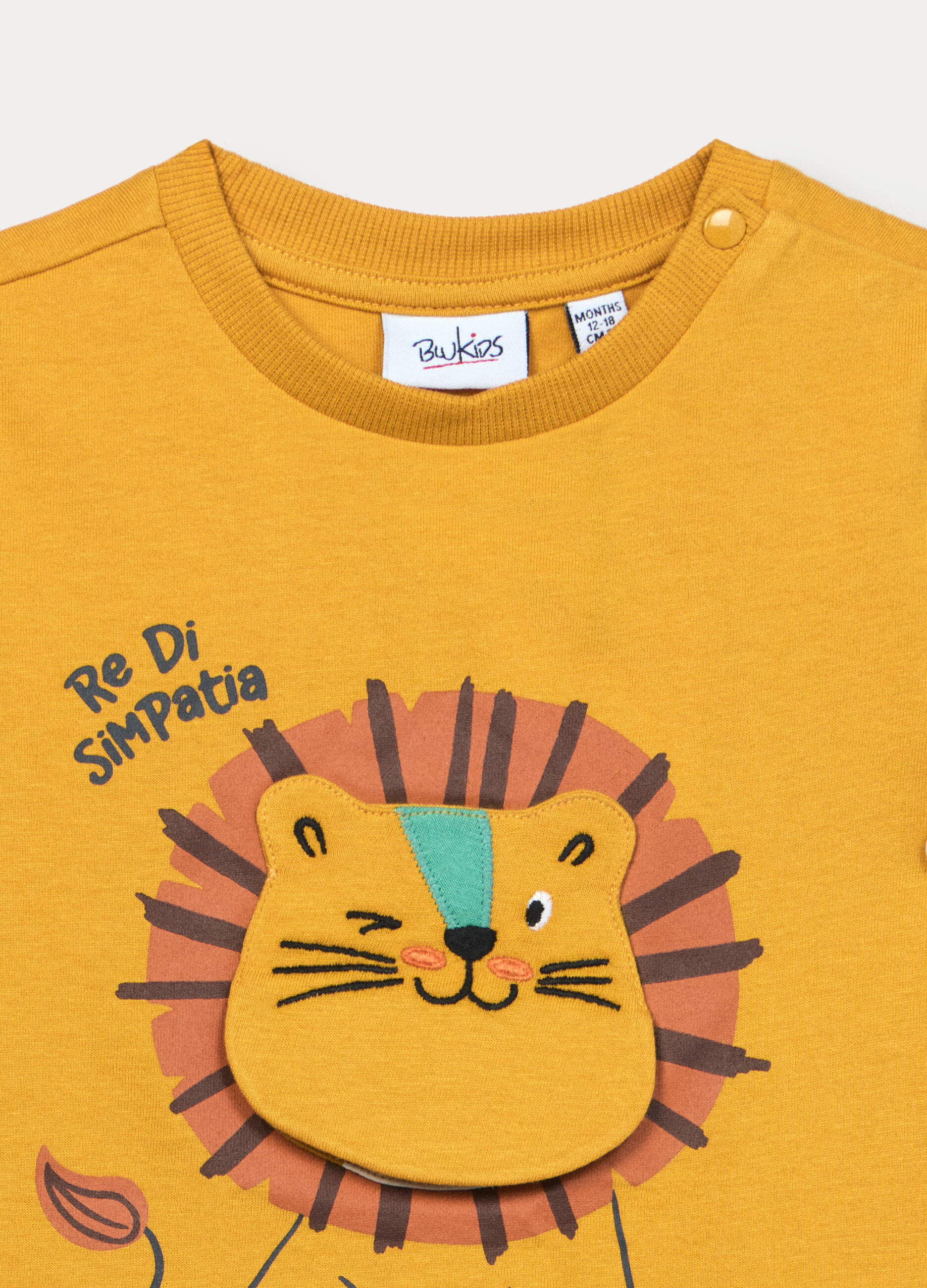 T-shirt in jersey di puro cotone bimbo_2