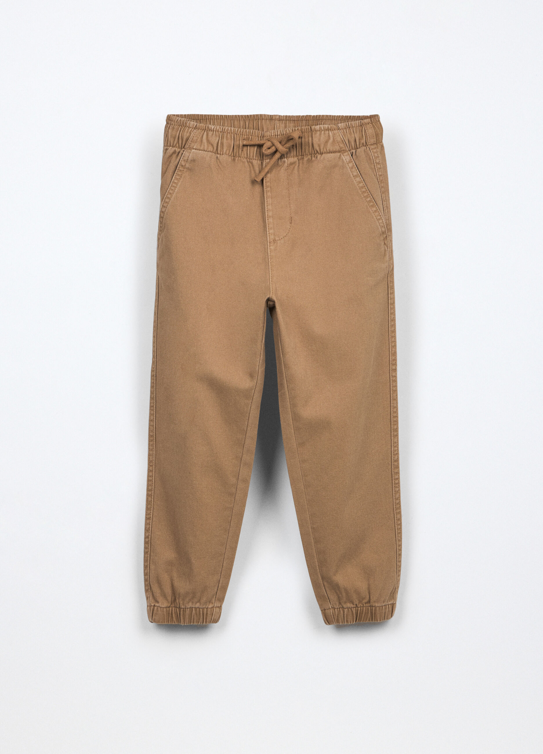 Jogger in puro cotone bambino_0
