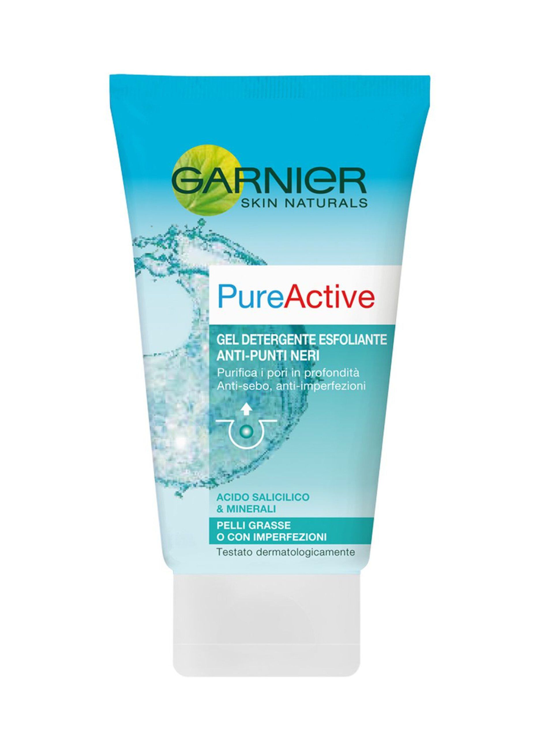Garnier Esfoliante Pure Active, Texture in Gel.