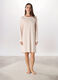 Camicia da notte in jersey di puro cotone donna_0
