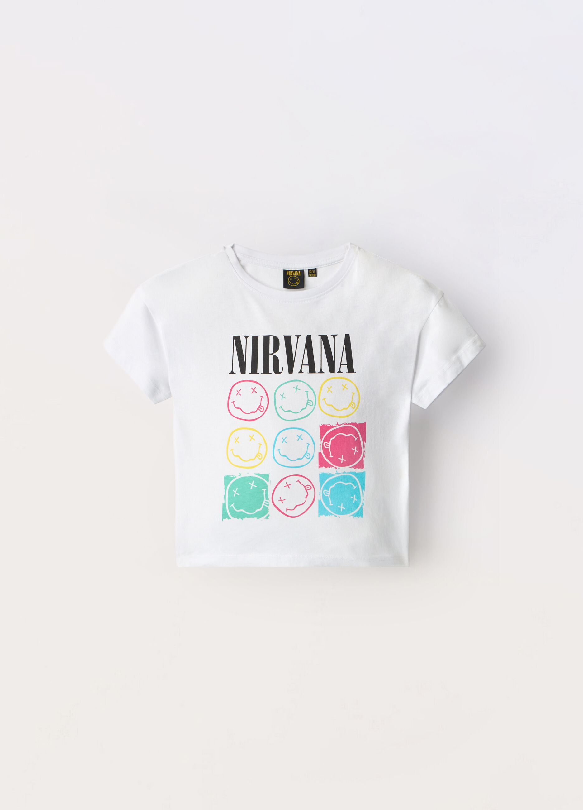 T-shirt in jersey di puro cotone ragazza_0