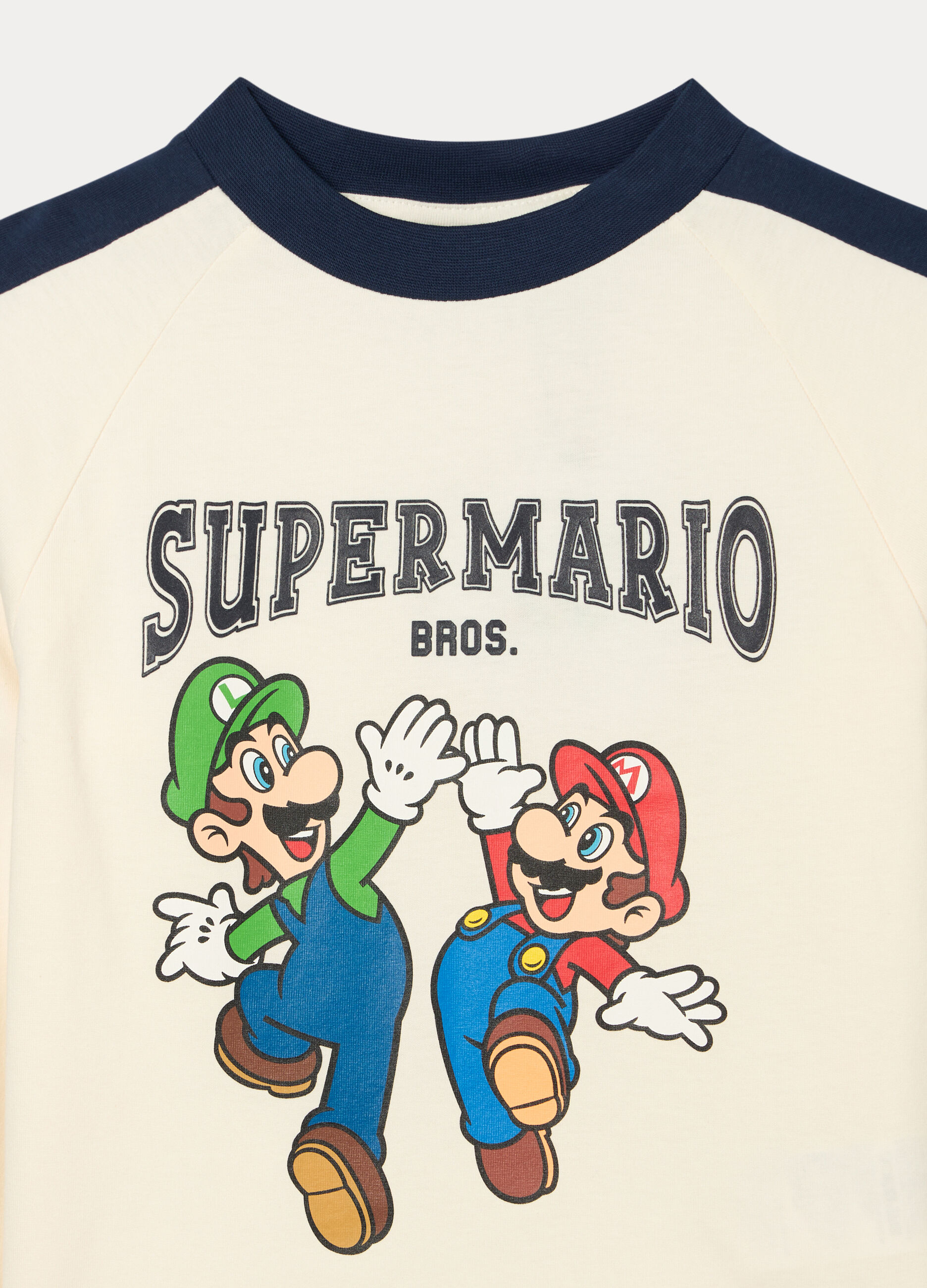 T-shirt Super Mario in jersey di puro cotone bambino_2