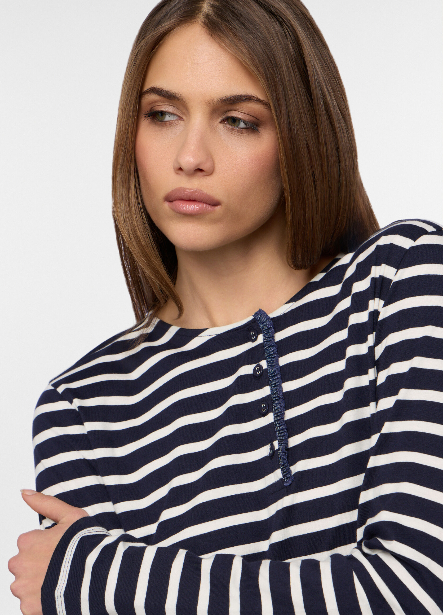 T-shirt girocollo donna_2