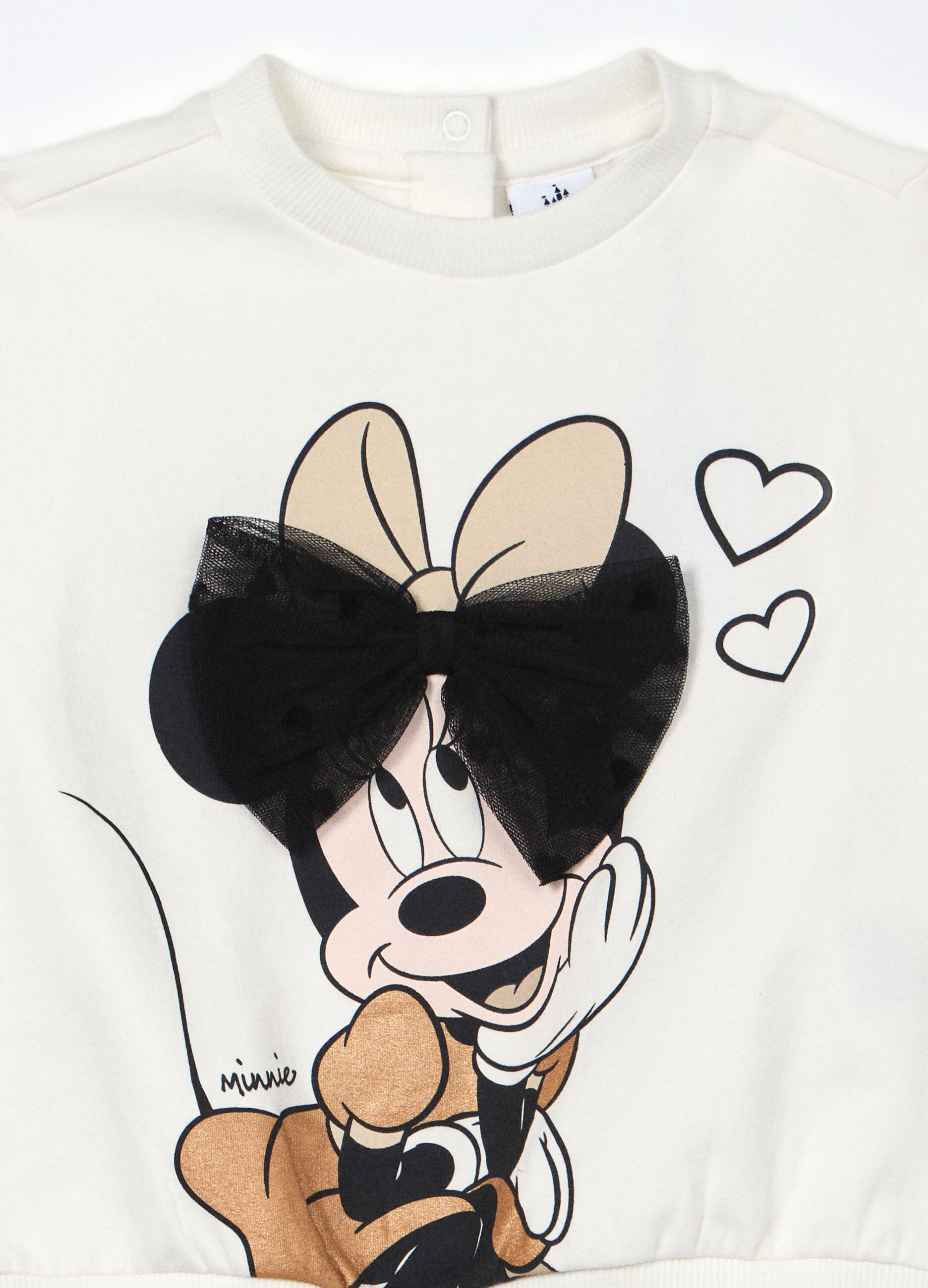 Jogging set in cotone fleece stretch neonata_2