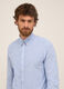 Camicia regular fit button-down a righe uomo_2